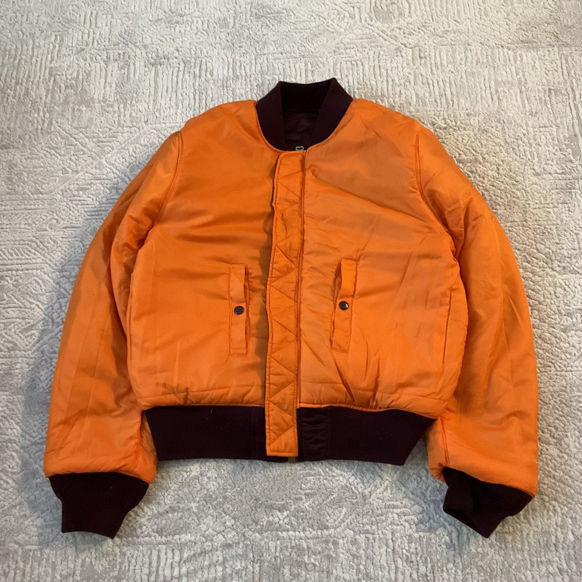 Other Alpha Industries Bomber Jacket Burgandy Size US L / EU 52-54 / 3 - 6 Thumbnail
