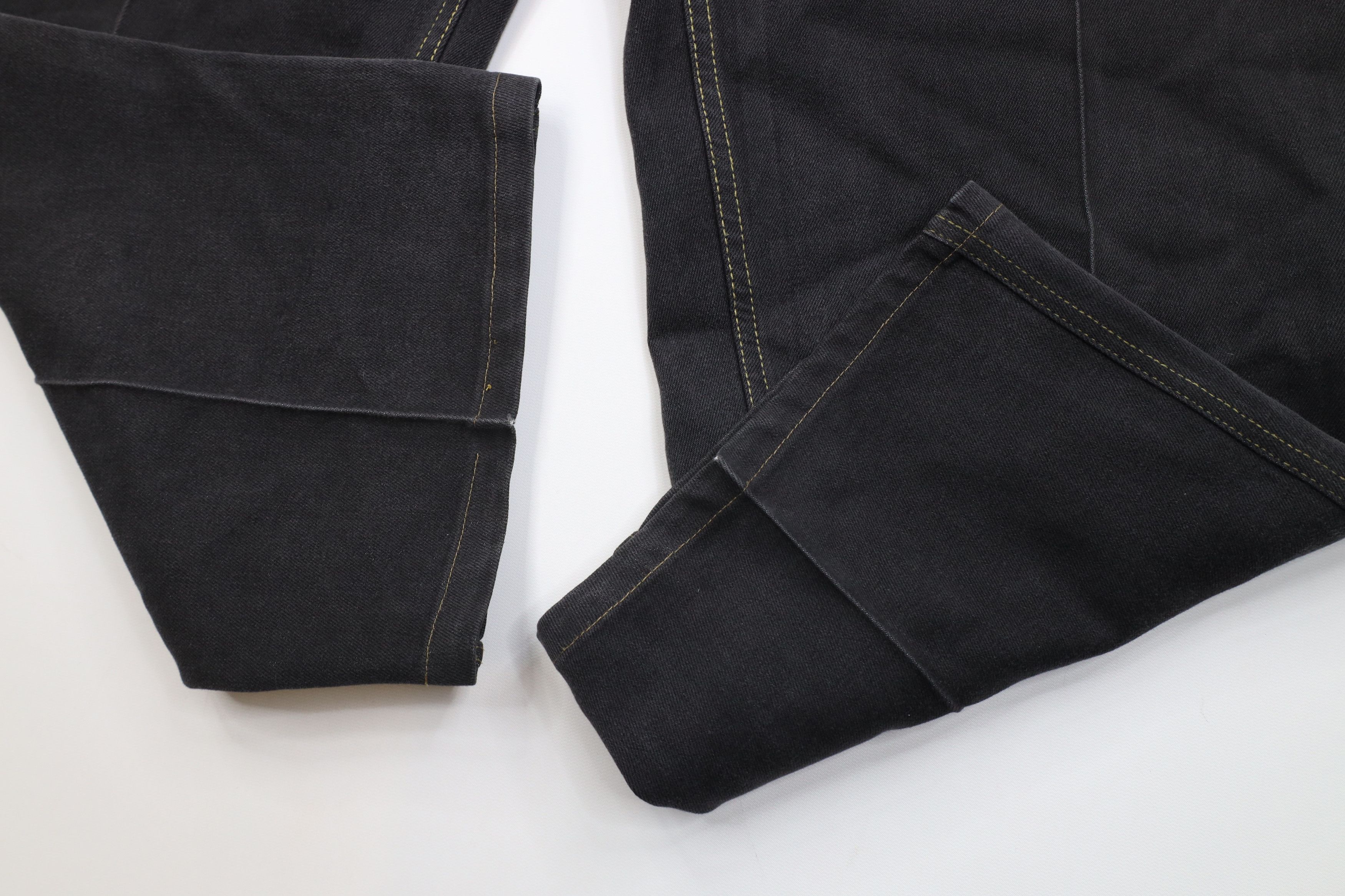 Tommy Hilfiger Vintage 90s Tommy Hilfiger Fit Wide Leg Denim Jeans Black Size US 40 / EU 56 - 6 Thumbnail