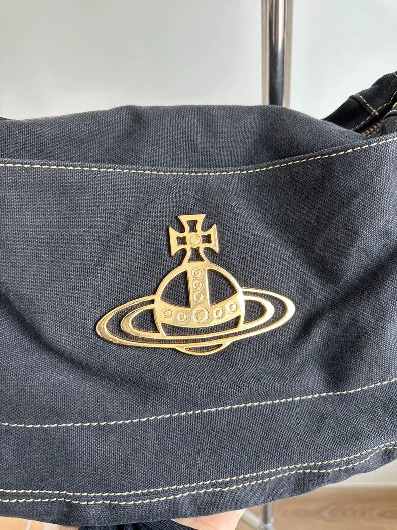 Vivienne Westwood Vivienne Westwood size os Littered with a bag of canvas mai Size ONE SIZE - 3 Thumbnail