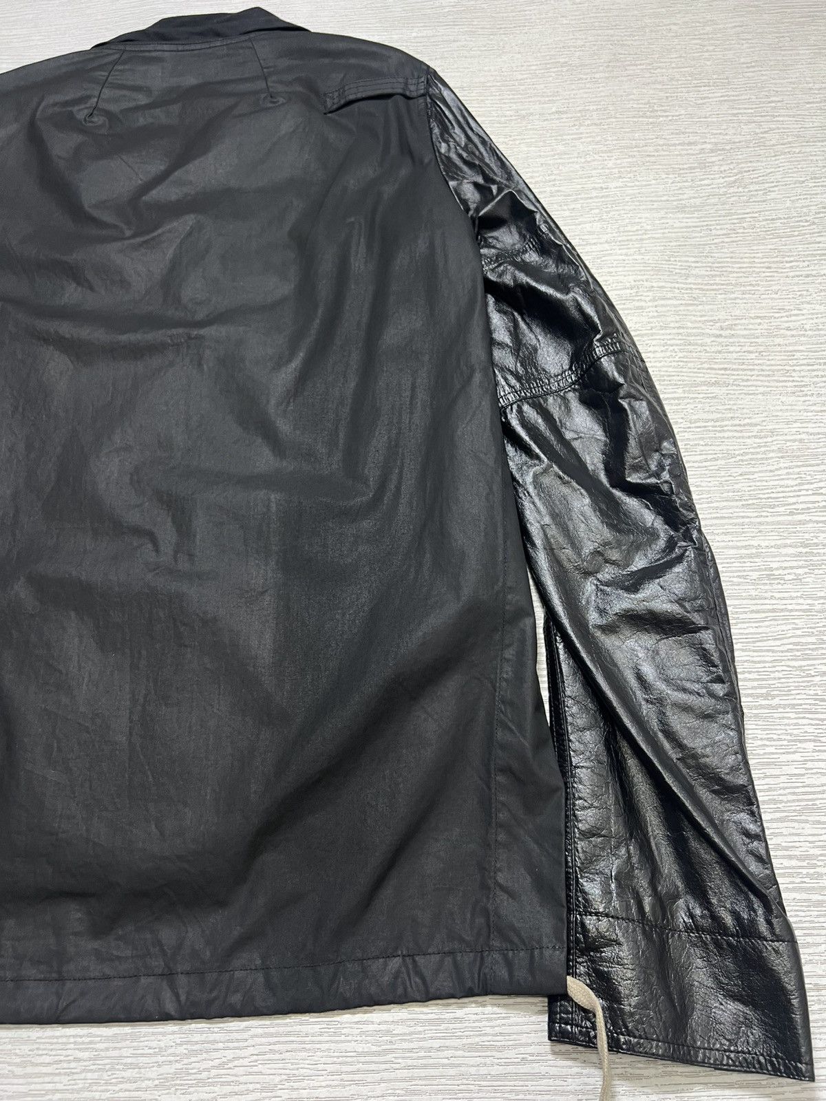Rick Owens Rick Owens - S/S 15’ - Sliced Leather Biker Jacket Size US M / EU 48-50 / 2 - 17 Thumbnail