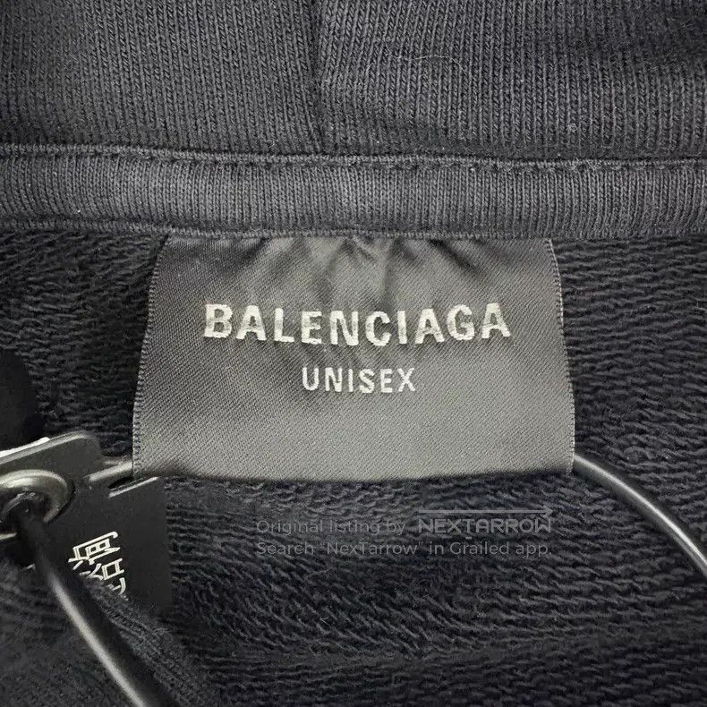 Balenciaga Balenciaga Qilin Arm Letter Logo Printed Hooded Long Slee Size US S / EU 44-46 / 1 - 3 Thumbnail