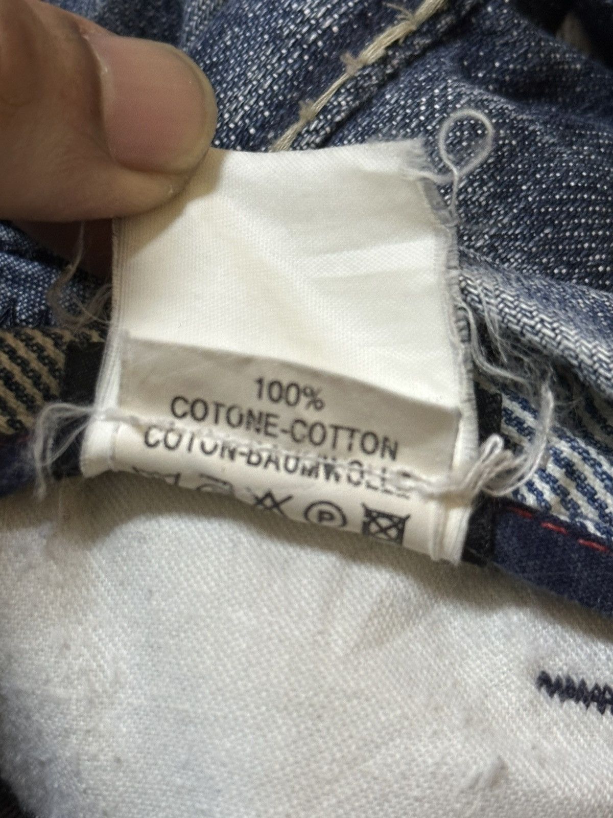 Japanese Brand Vintage Japanese Brand Blue Wash Faded Style Loose Jeans Size US 30 / EU 46 - 11 Thumbnail