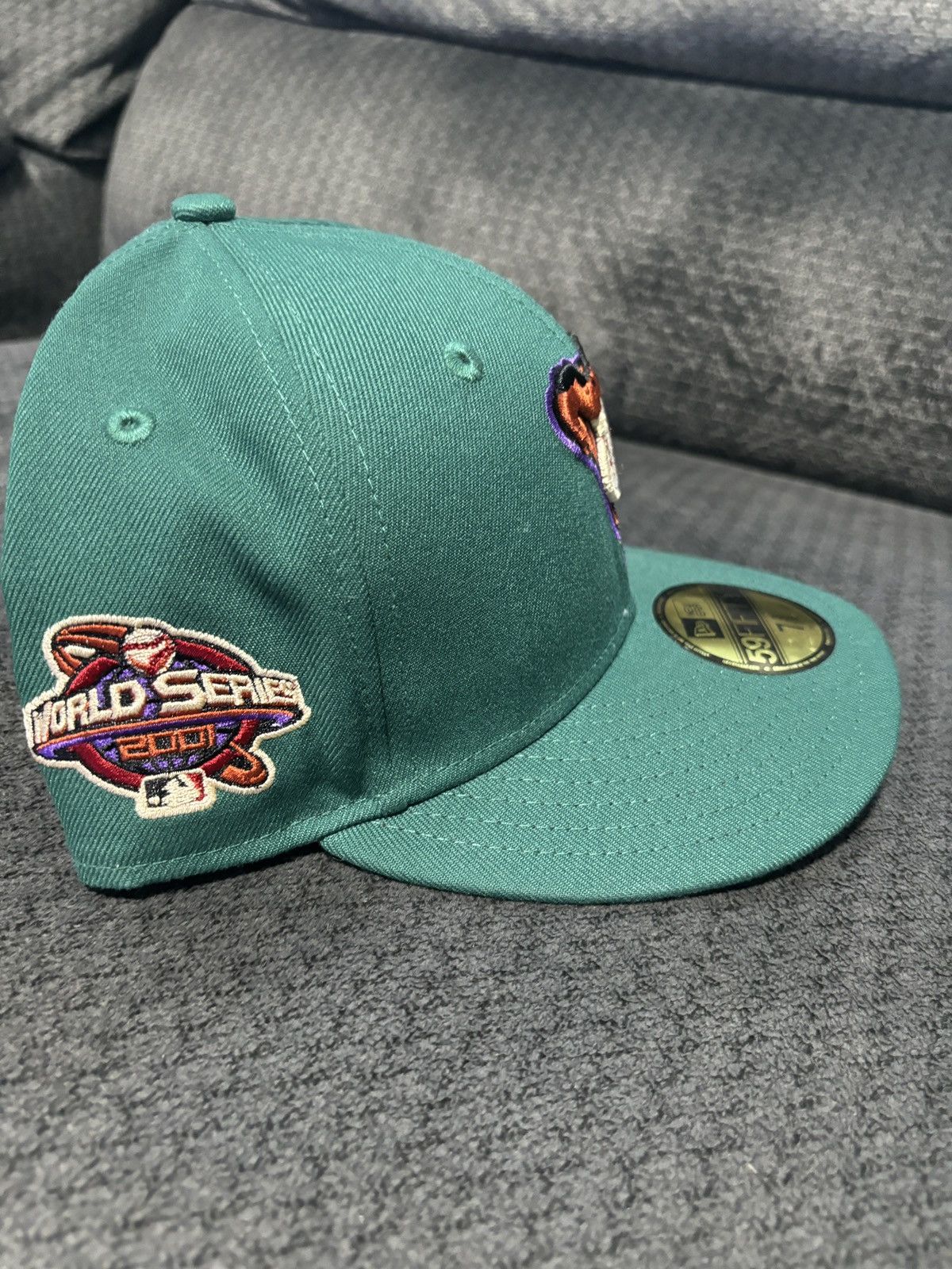 Hat Club HatClub Arizona Diamondbacks New Era Green Pink Bottom 7 3/8 Size ONE SIZE - 2 Thumbnail