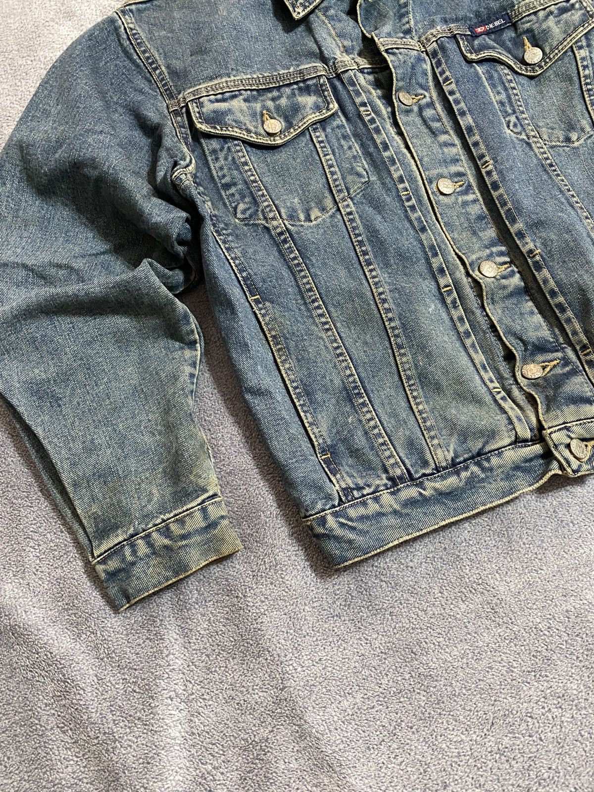 Diesel Vintage Diesel industry denim jacket japanese style Y2k Size US M / EU 48-50 / 2 - 5 Thumbnail