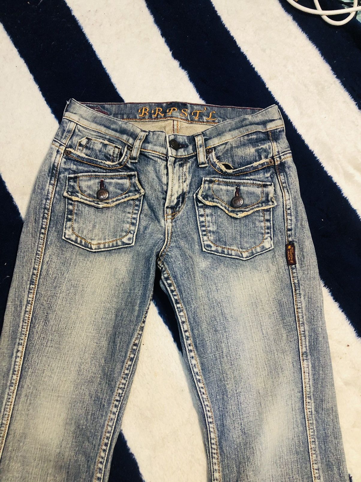 Japanese Brand Brappers flare (1) Size 28" / US 6 / IT 42 - 4 Thumbnail
