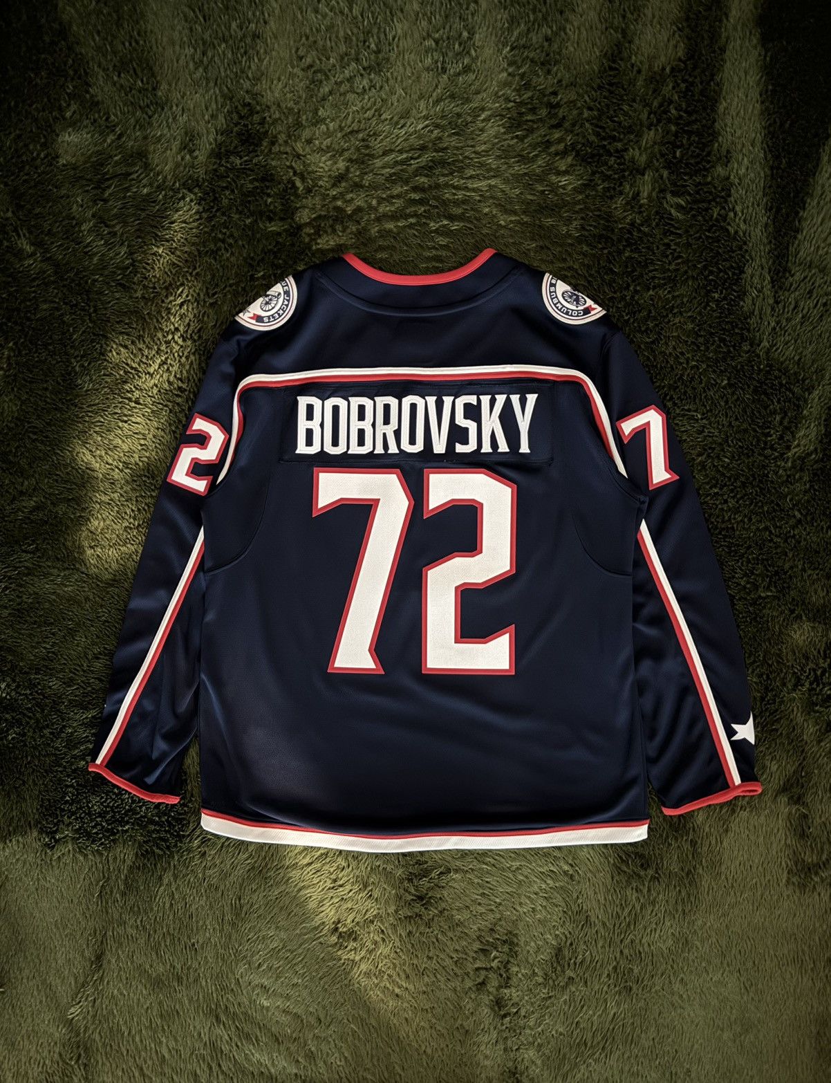 NHL [M] Fanatics Columbus Blue Jackets NHL Hockey Jersey Size US M / EU 48-50 / 2 - 7 Thumbnail