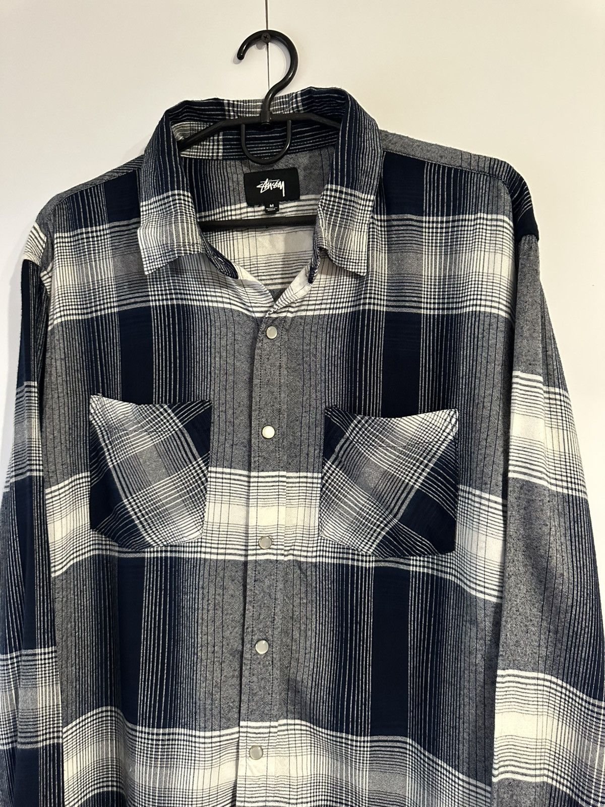 Stussy Stussy Plaid Rayon Long Sleeve Shirt Button Up Size US M / EU 48-50 / 2 - 3 Thumbnail