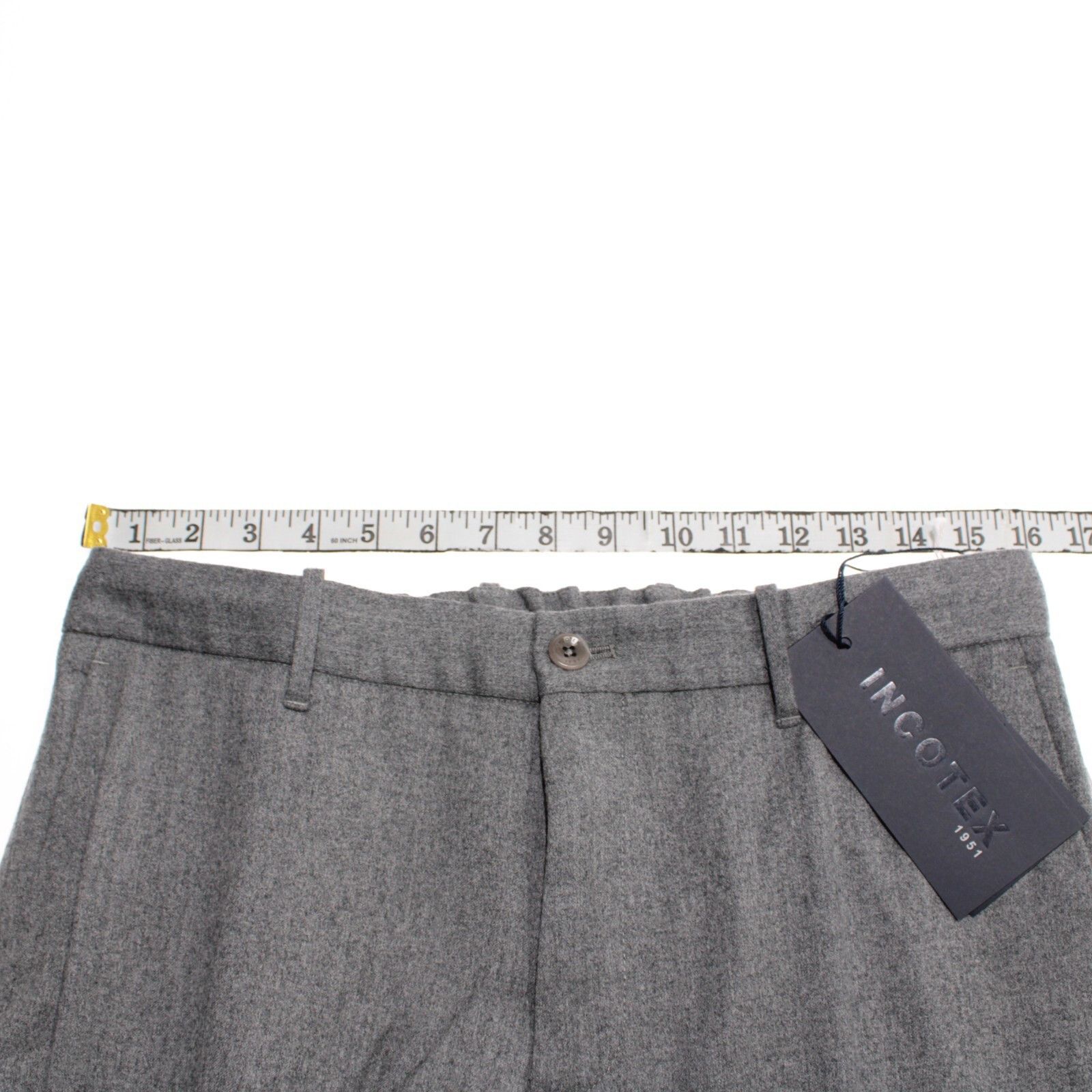 Incotex INCOTEX New with tags Dress Pants Size 32 US In Gray Size US 32 / EU 48 - 7 Thumbnail