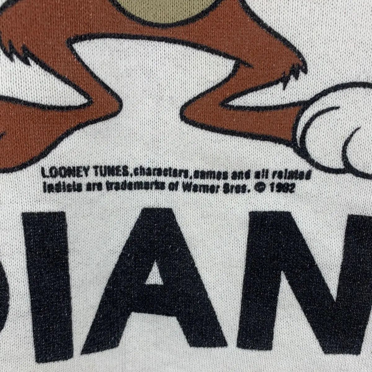 Warner Bros Vintage 1982 LOONEY TUNES TAZ Daffy Duck Bugs Bunny Size XL / US 12-14 / IT 48-50 - 2 Thumbnail
