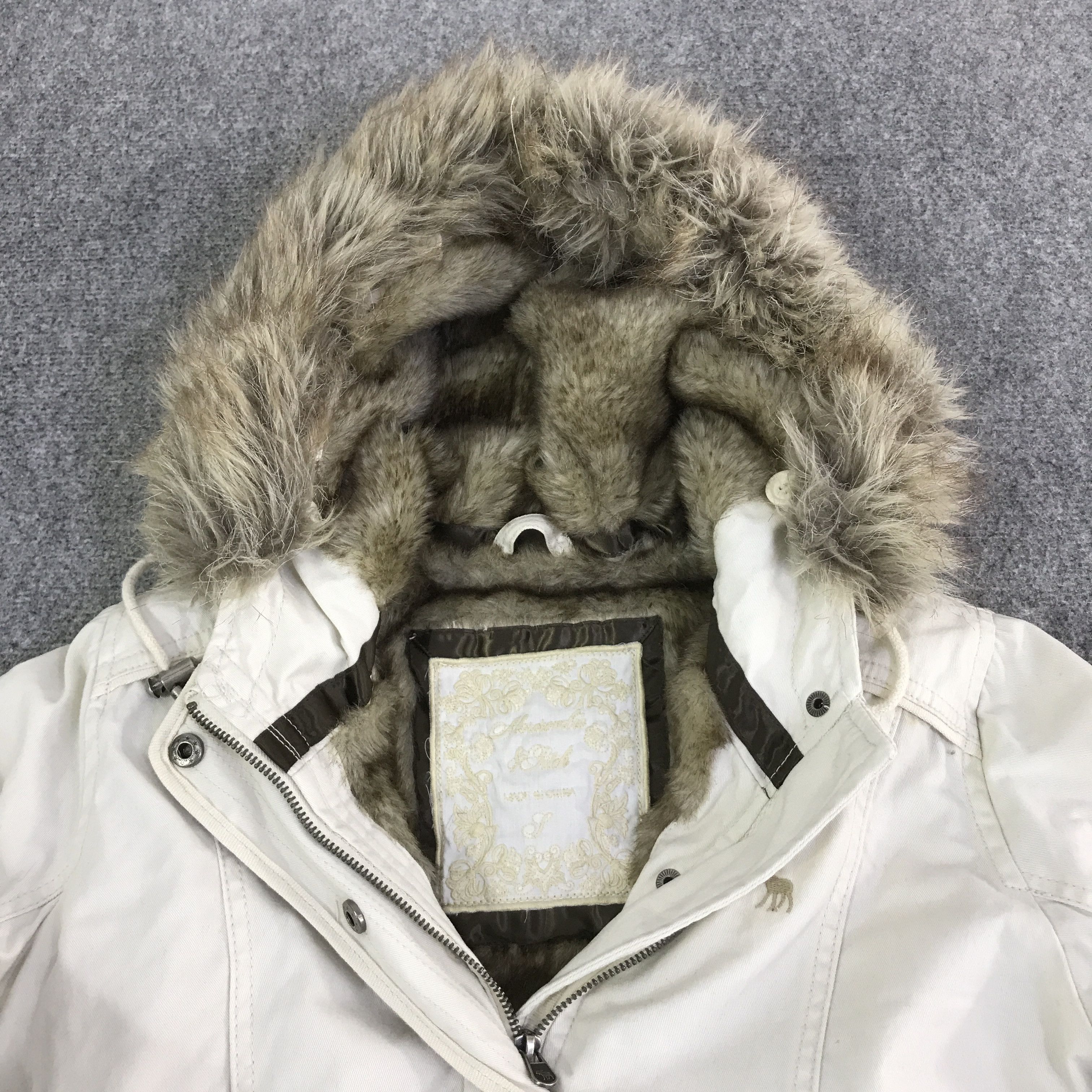 Japanese Brand JAPANESE BRAND FUR HOODIES JACKET K122B2 Size US M / EU 48-50 / 2 - 8 Thumbnail