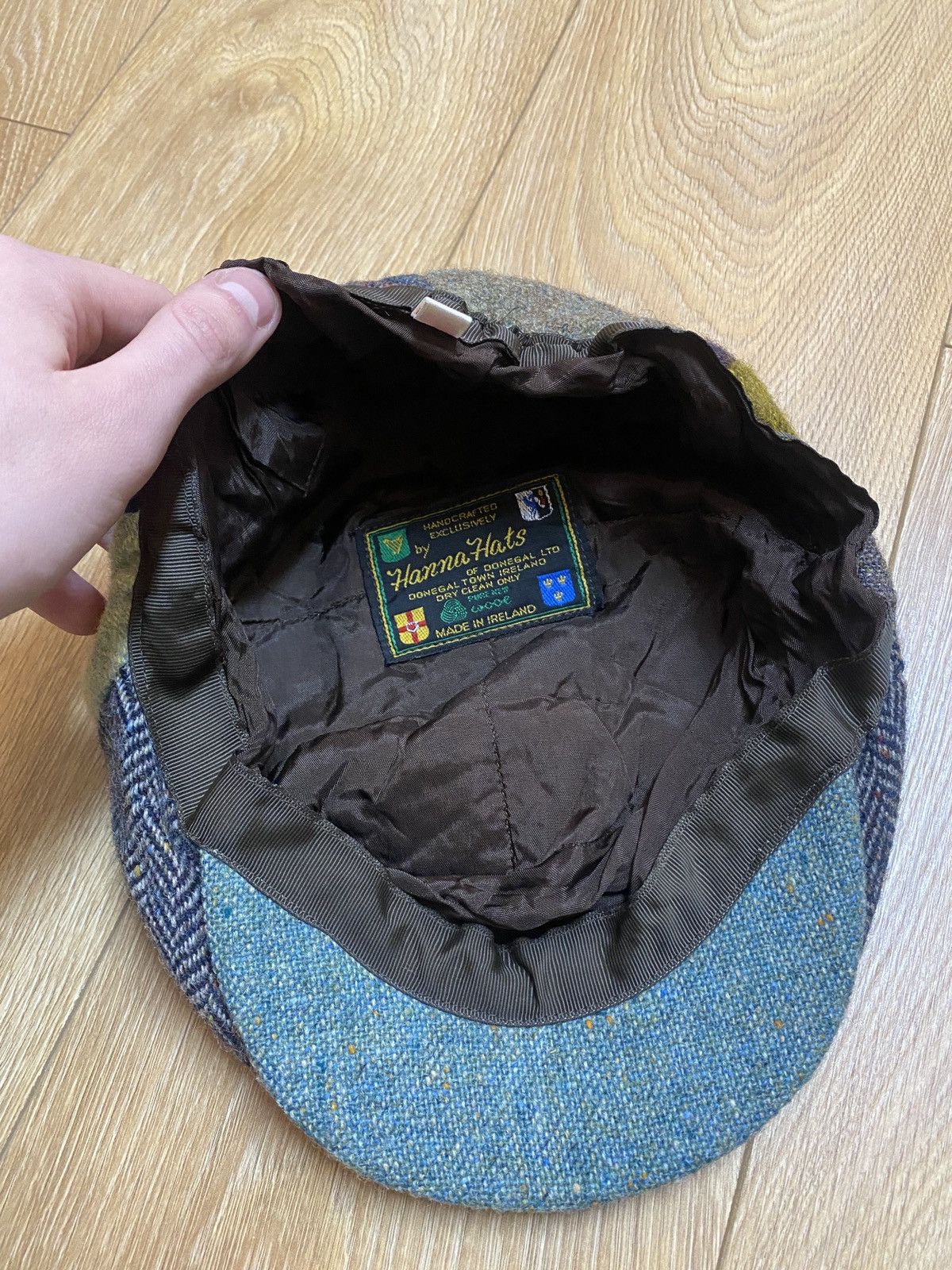 Donegal Tweed × Vintage Ultra rare Vintage hanna patchwork hats of Donegal Tweed Size ONE SIZE - 2 Thumbnail
