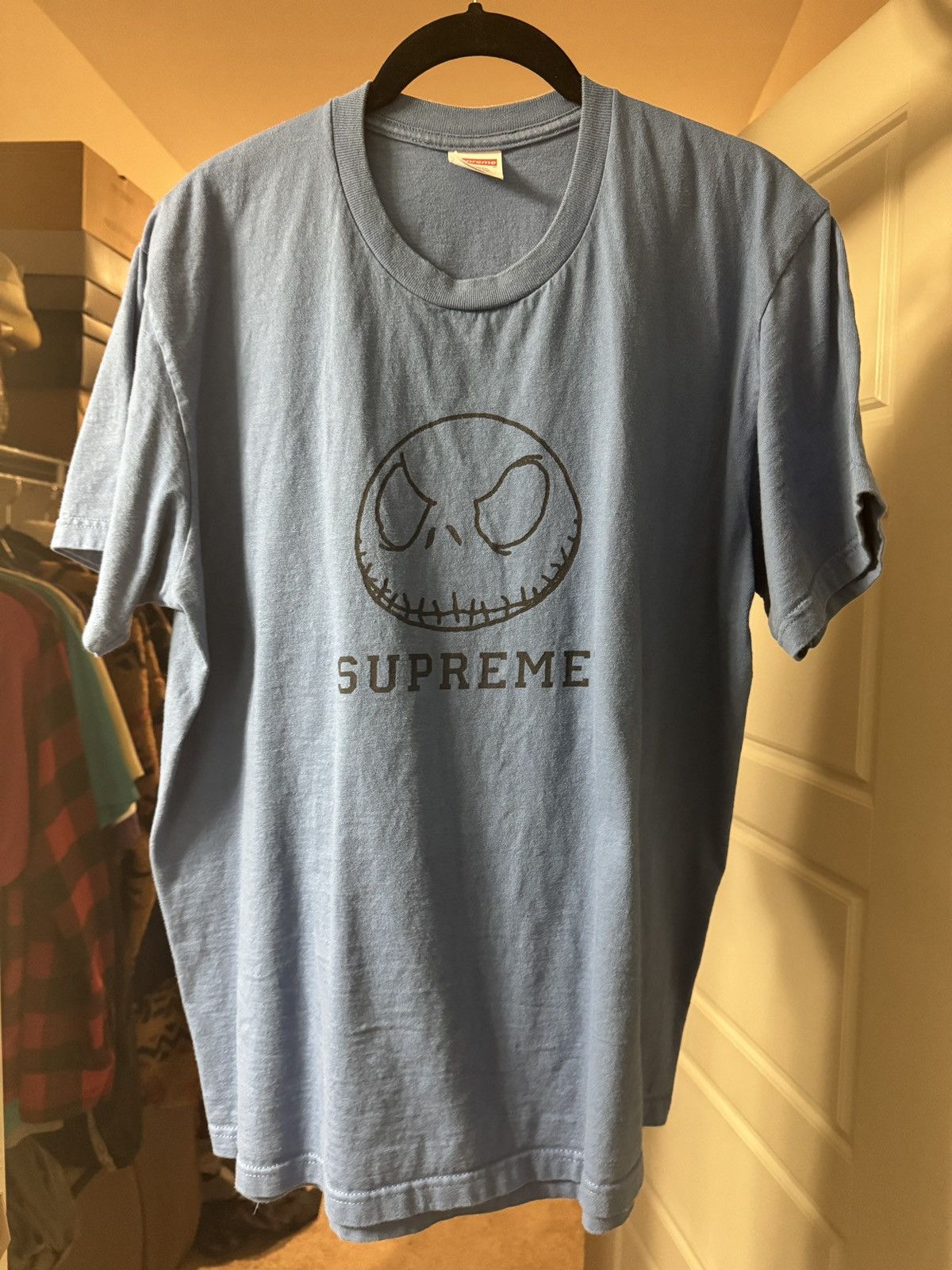 トップス Supreme MM6 Maison Margiela Liquid Blue SS24 Supreme MM6 Maison Margiela Liquid Blue Oversized Tee