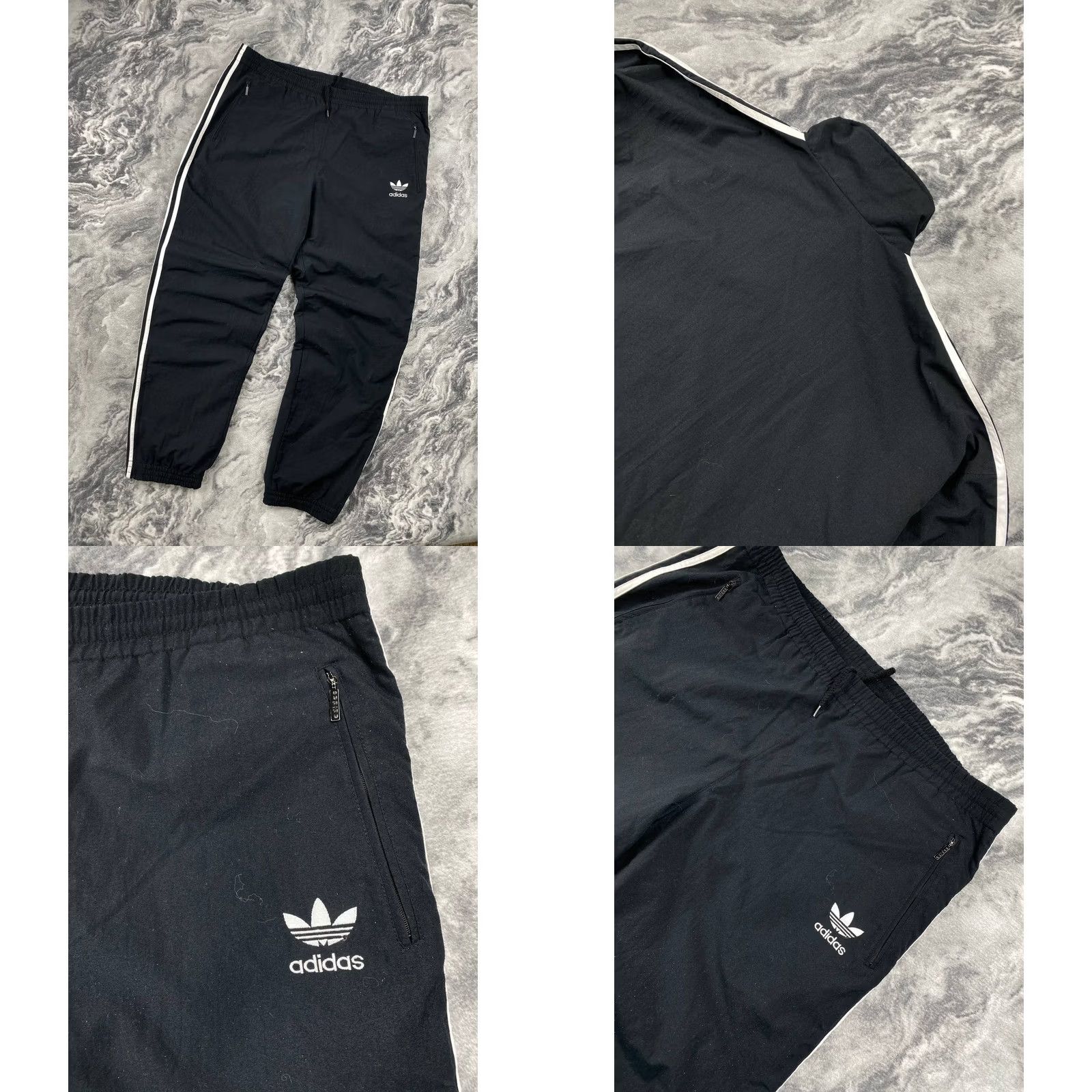 Adidas VINTAGE adidas Nylon Tracksuit Firebird Men Size 2XL Black Size US 39 - 9 Thumbnail