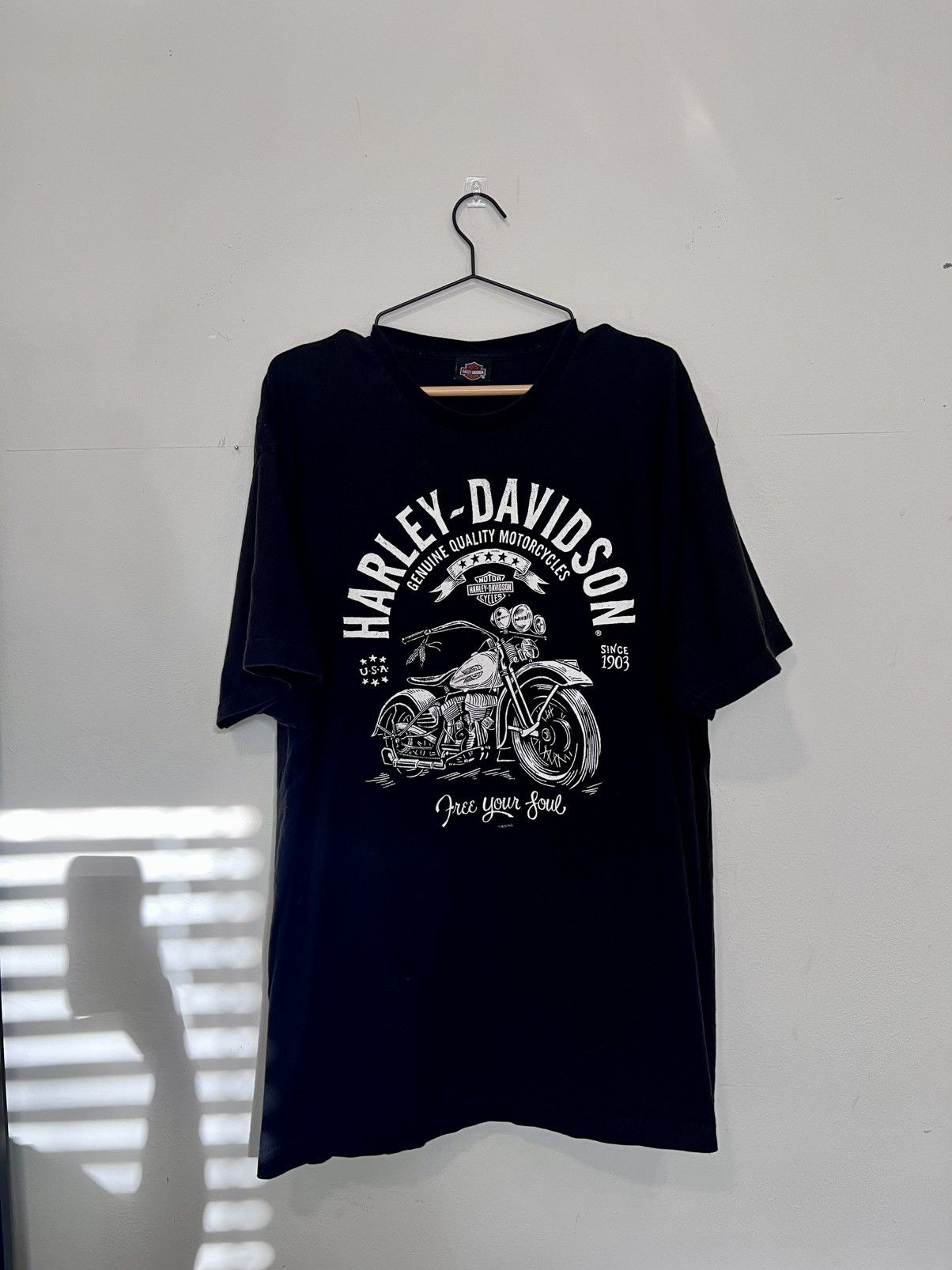 Harley Davidson 🔥 Harley-Davidson “Free Your Soul” Savannah Tee – 2022 🔥 Size US L / EU 52-54 / 3 - 5 Thumbnail