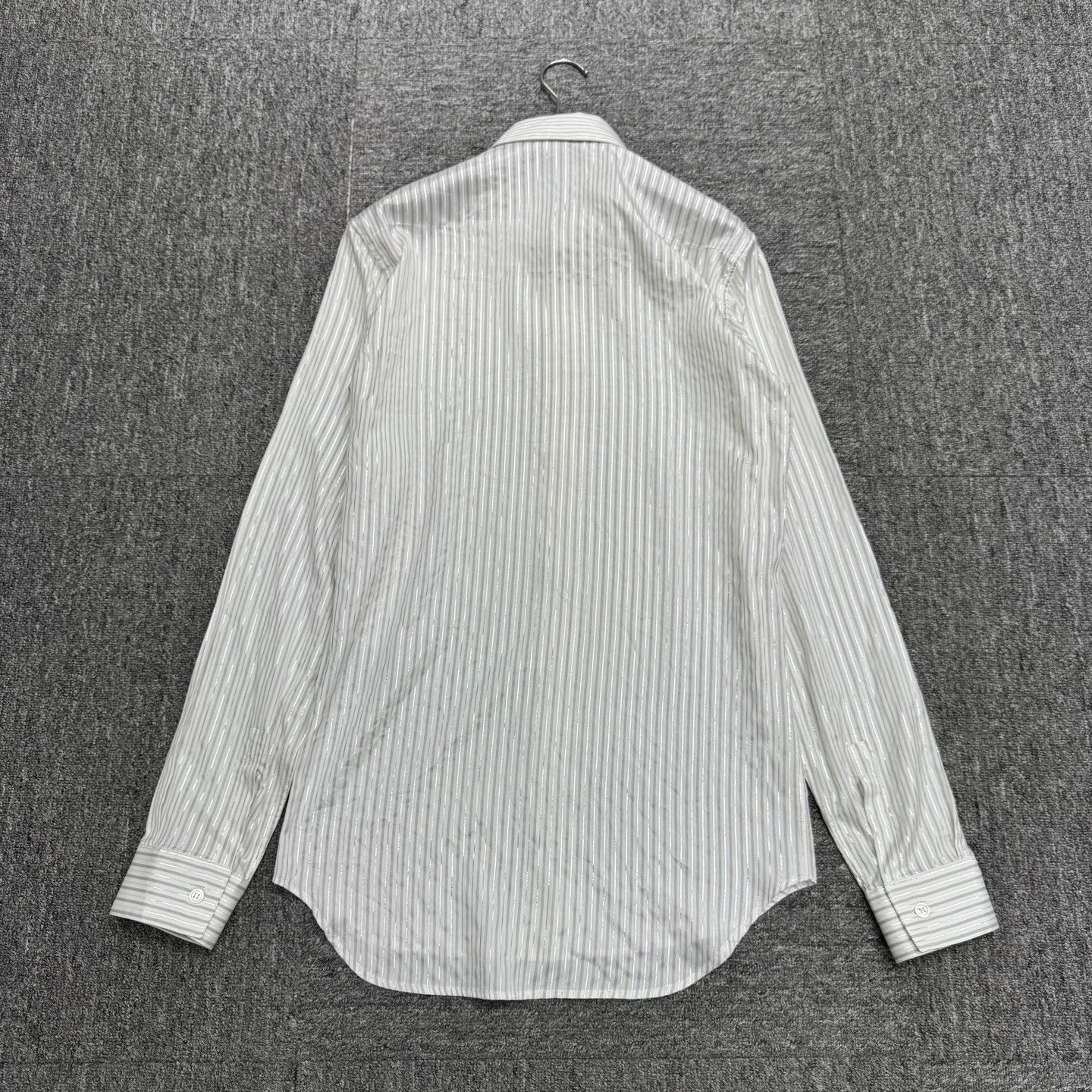 Dior Dior Silver Thread Mulberry Silk Shirt 38 Size US S / EU 44-46 / 1 - 5 Thumbnail