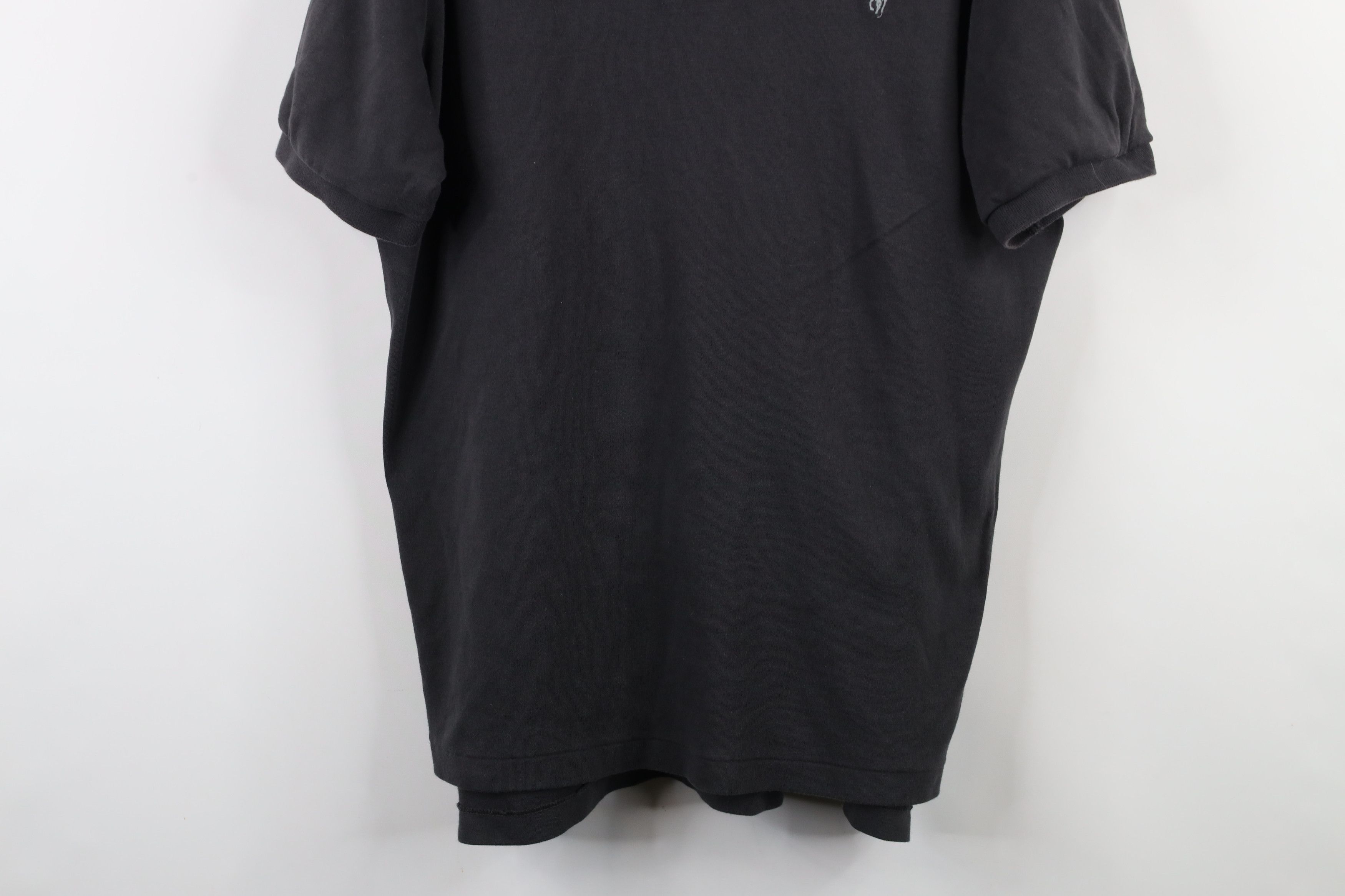 Ralph Lauren × Vintage Vintage 90s Ralph Lauren Soft Cotton Touch Polo Shirt Gray Size US L / EU 52-54 / 3 - 3 Thumbnail