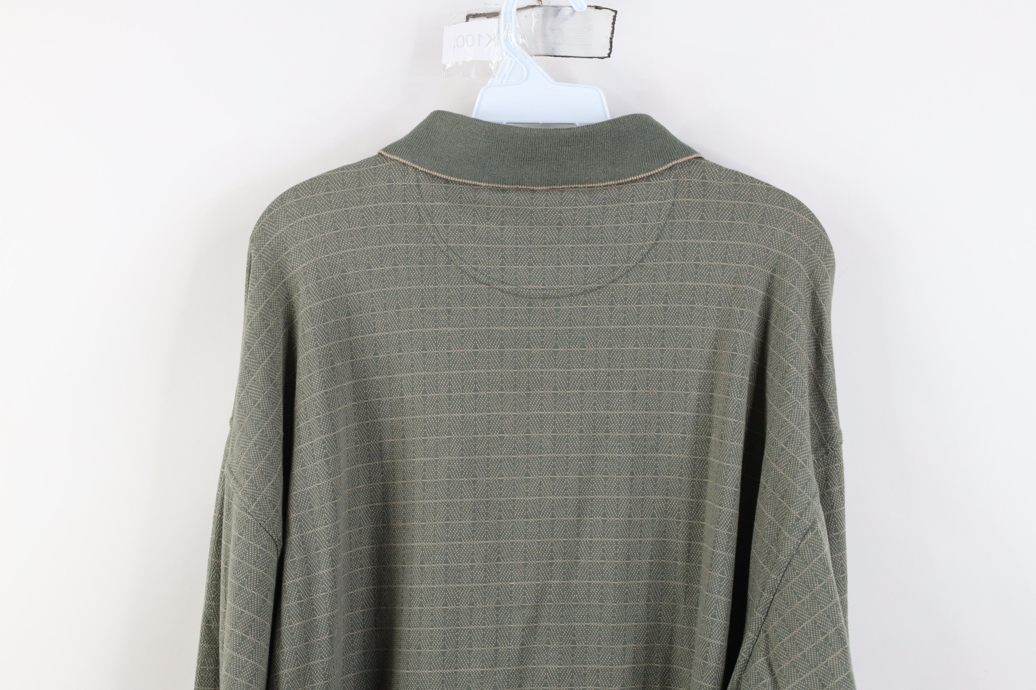 Vintage Vintage 90s Y2K Streetwear Collared Long Sleeve Rugby Polo Size US XL / EU 56 / 4 - 10 Thumbnail