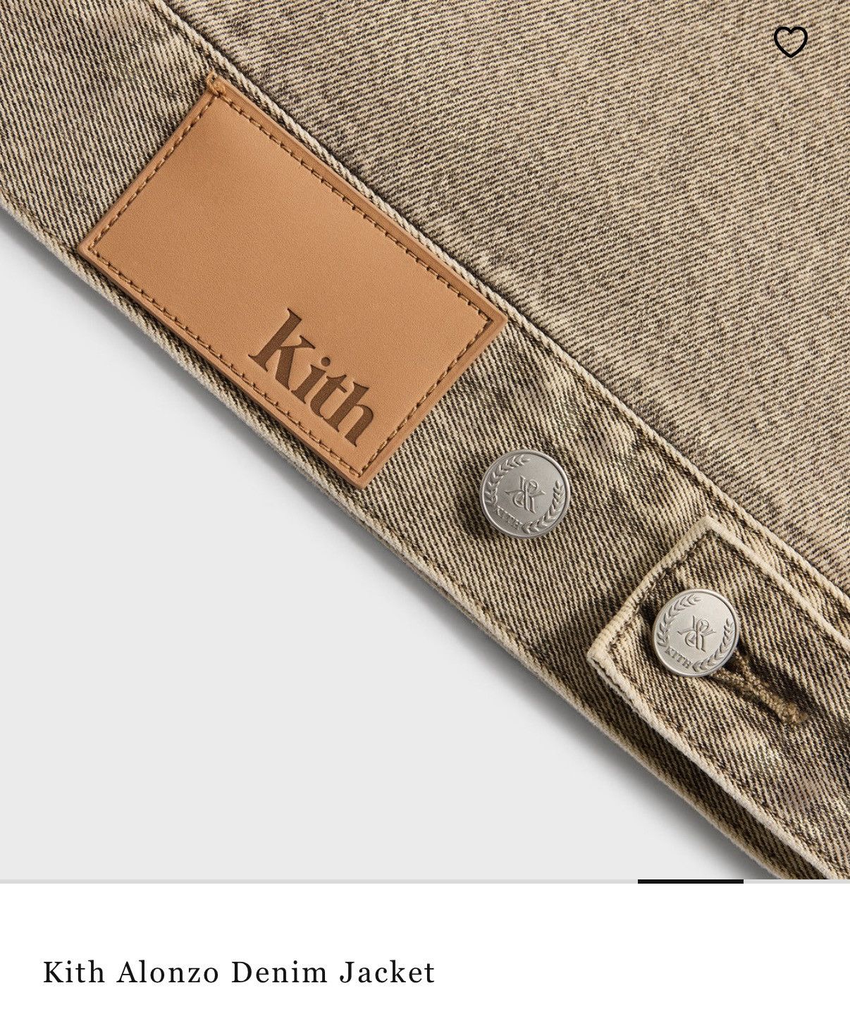 Kith Kith Alonzo Denim Jacket Size US S / EU 44-46 / 1 - 7 Thumbnail