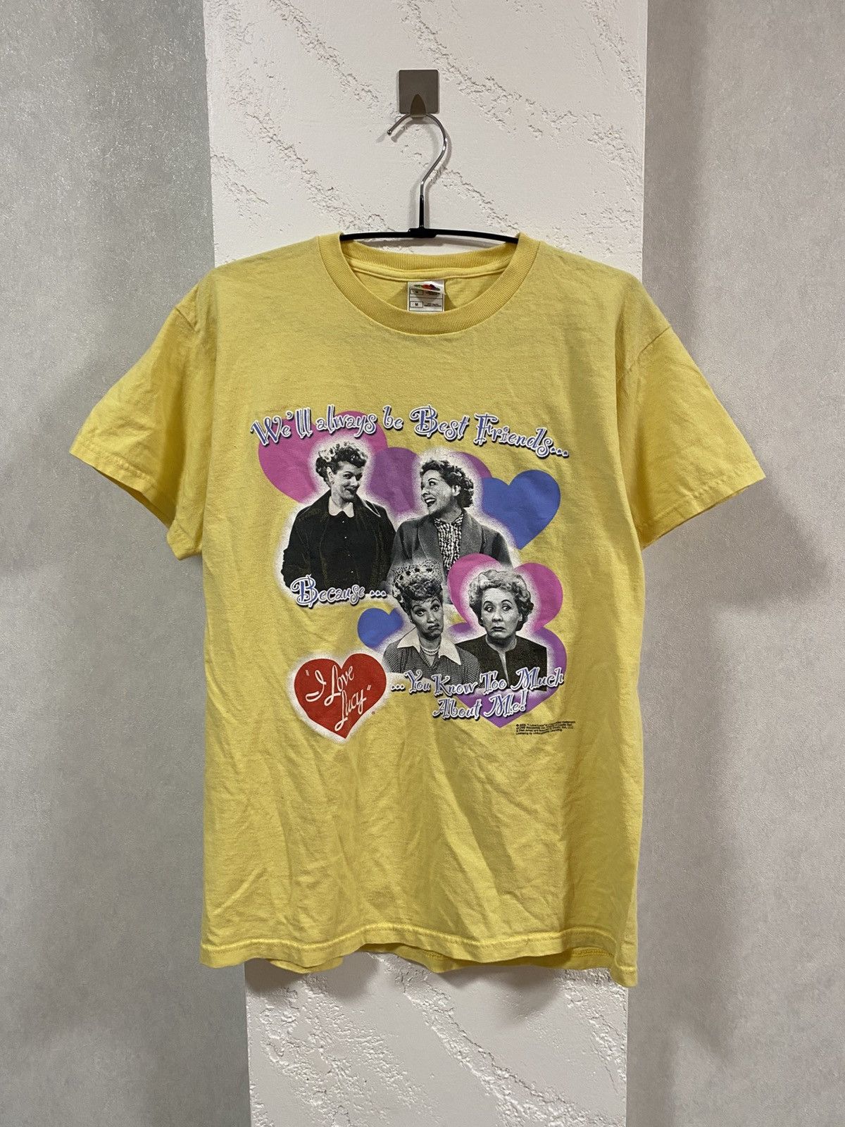 Vintage 🍀Free Shipping☘️I Love Lucy TV Promo 2005 Men’s T-Shirt Size US M / EU 48-50 / 2 - 1 Thumbnail