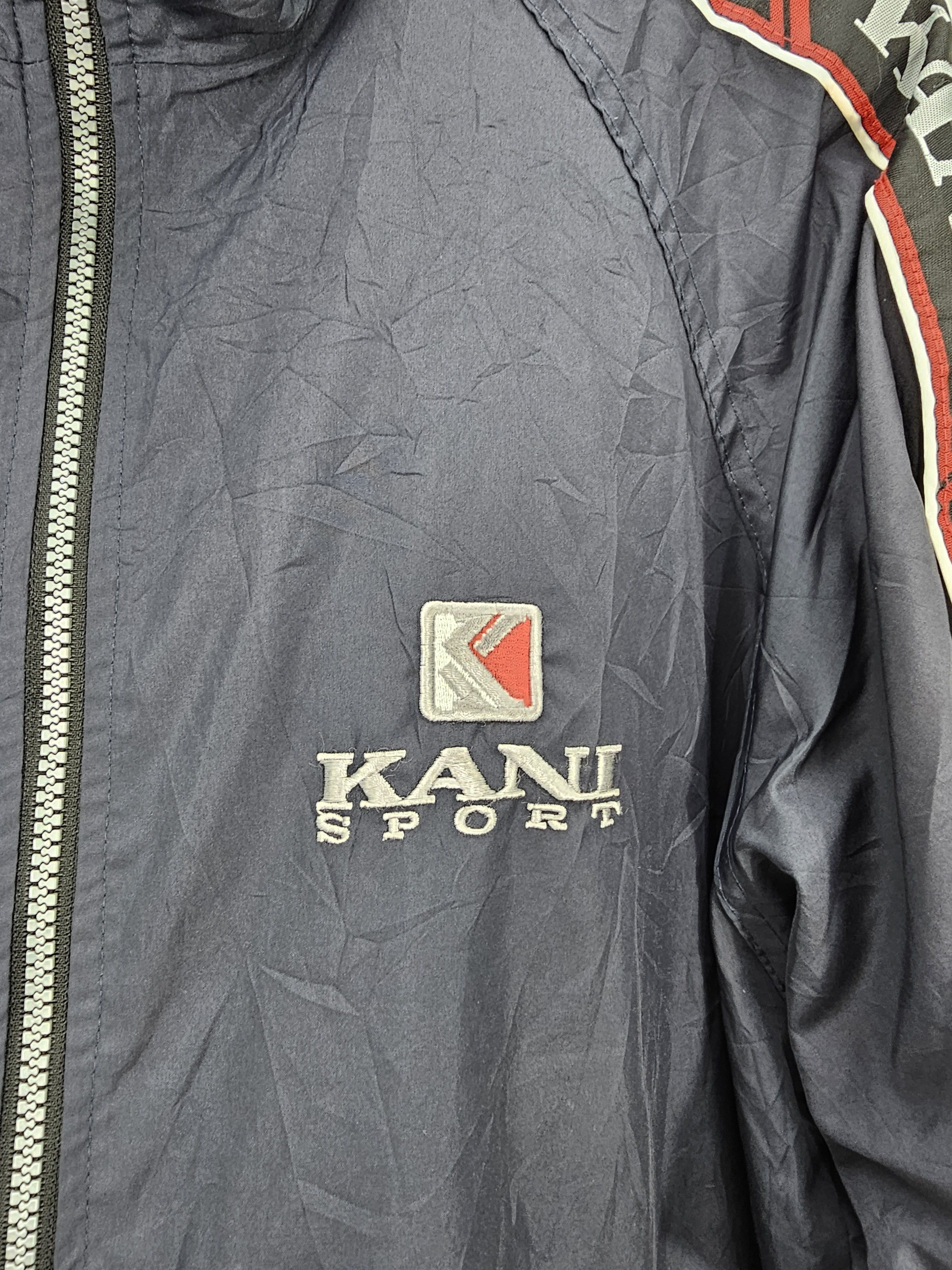 Karl Kani Vintage Karl KANI Sport Spellout Windbreaker Jacket J0105 Size US L / EU 52-54 / 3 - 4 Thumbnail