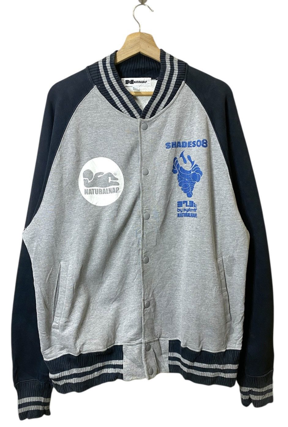 Other Naturalnap Varsity Jaket Grey Colour Size US L / EU 52-54 / 3 - 1 Thumbnail