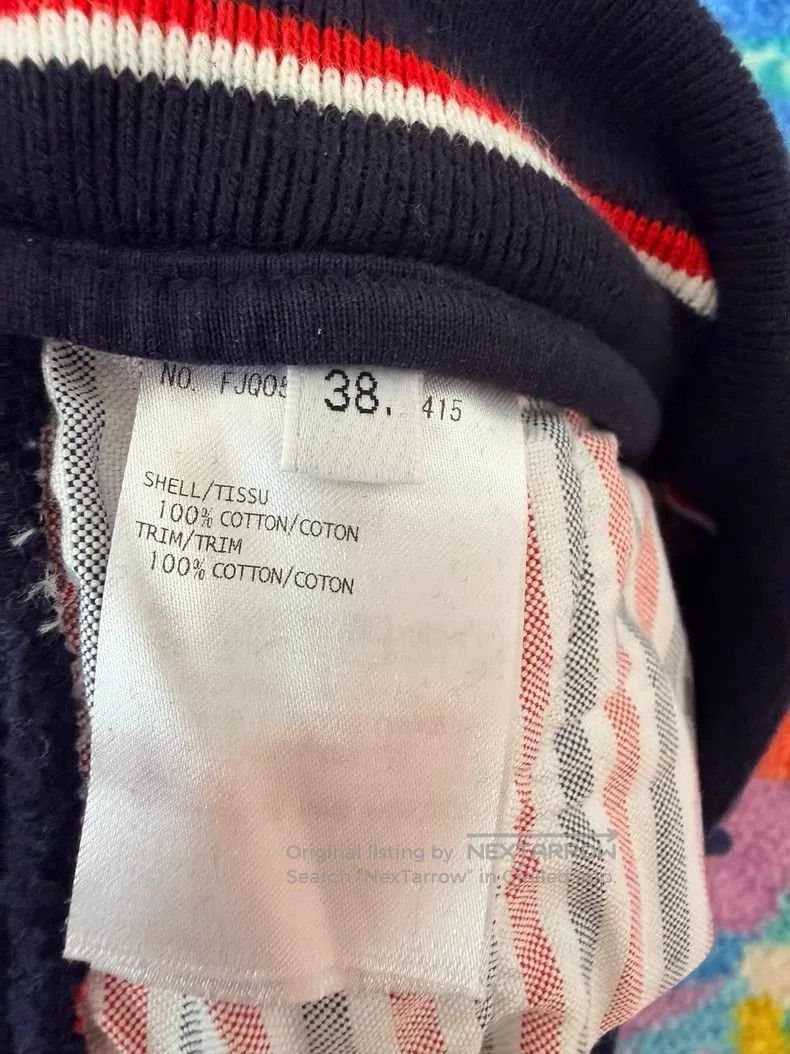 Thom Browne Thom Browne Four-Stripe Cotton Sports Shorts Size 25" / US 0 / IT 36 - 2 Thumbnail