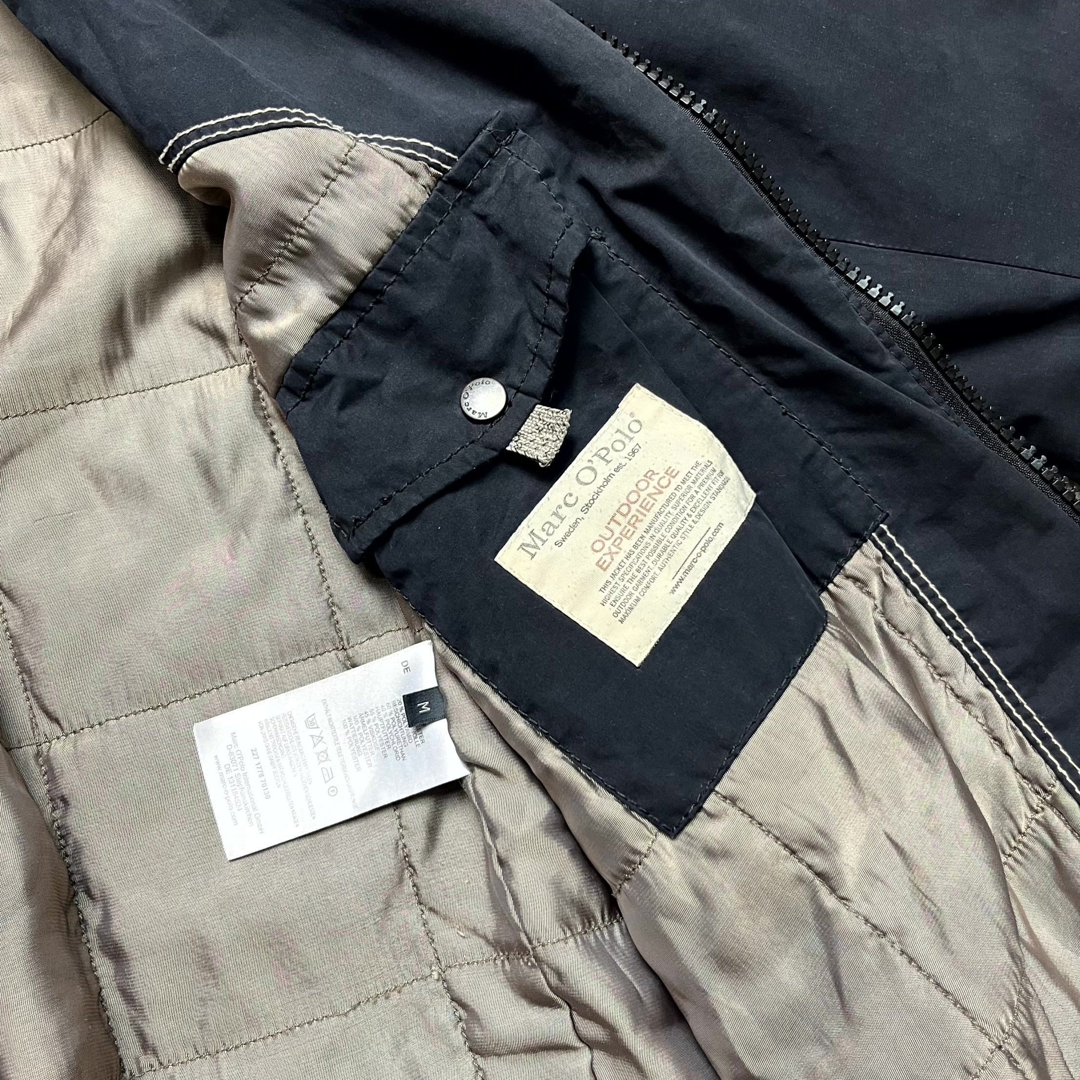 Marc O'Polo Marc O’Polo Full Zip Casual Navy Blue Bomber Jacket Size M Size US M / EU 48-50 / 2 - 8 Thumbnail