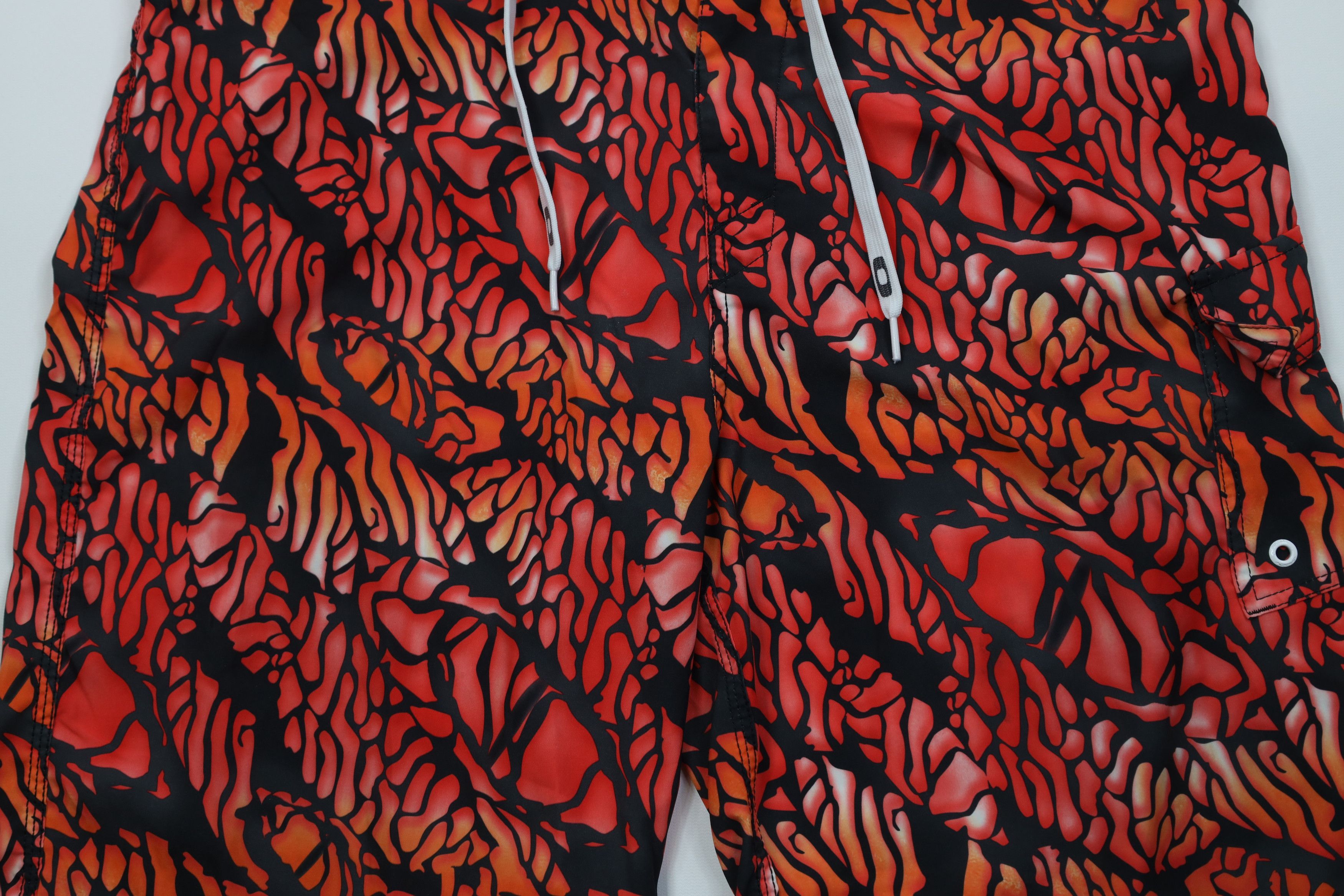 Oakley Vintage Oakley O Logo Abstract Hybrid Board Shorts Trunks Size US 38 / EU 54 - 3 Thumbnail