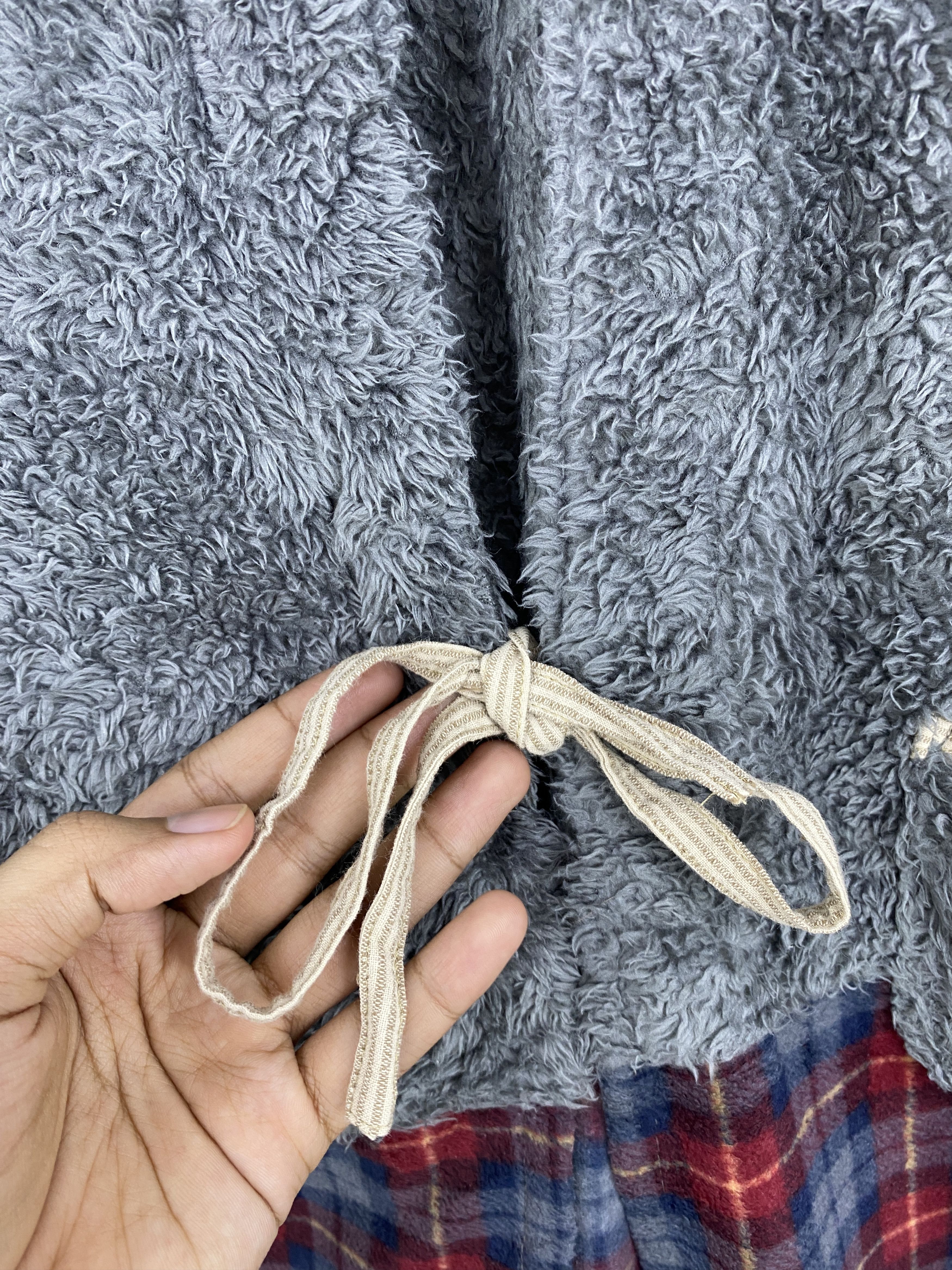 Japanese Brand Vintage Japanese Brand Fleece Grey Light Jacket JA0125 Size US M / EU 48-50 / 2 - 9 Thumbnail