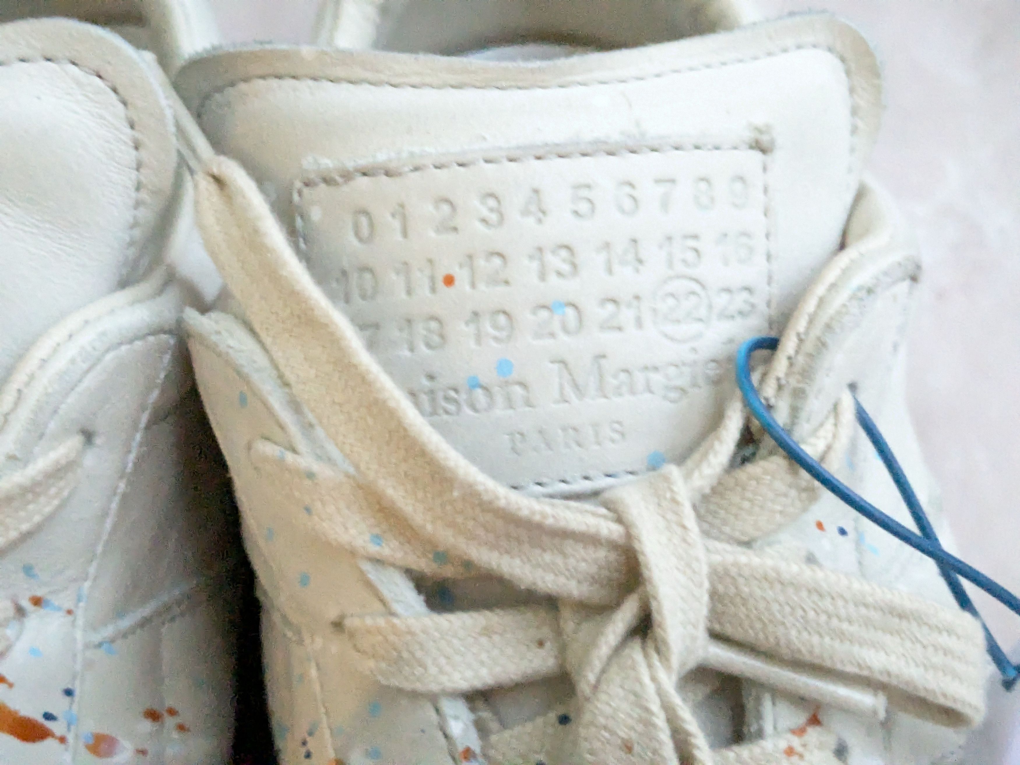 Maison Margiela Maison Margiela Replica GAT Paint Splatter Gray 10 43 Size US 10 / EU 43 - 8 Thumbnail