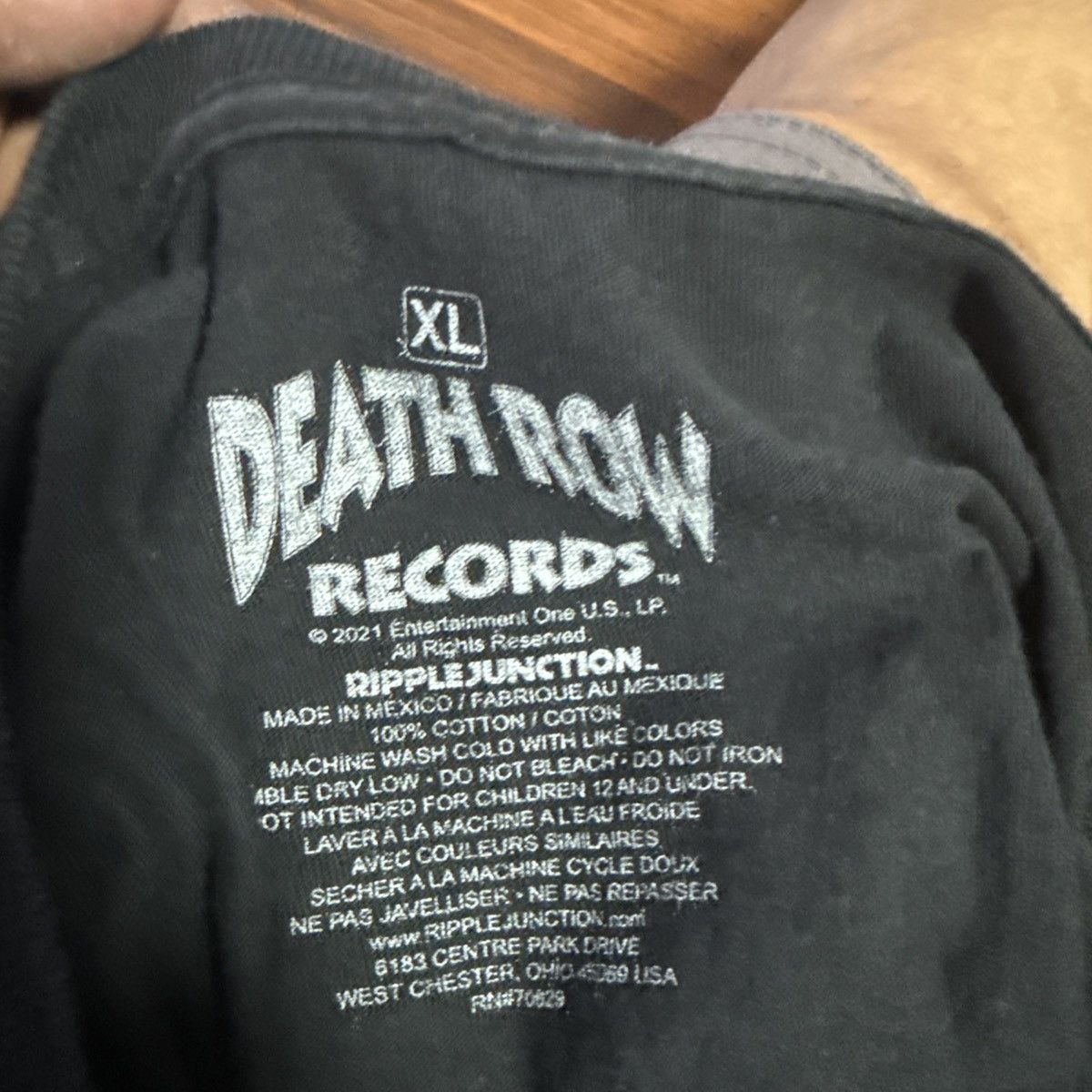 Death Row Records Death row records Graphic T-shirt Size US XL / EU 56 / 4 - 3 Thumbnail