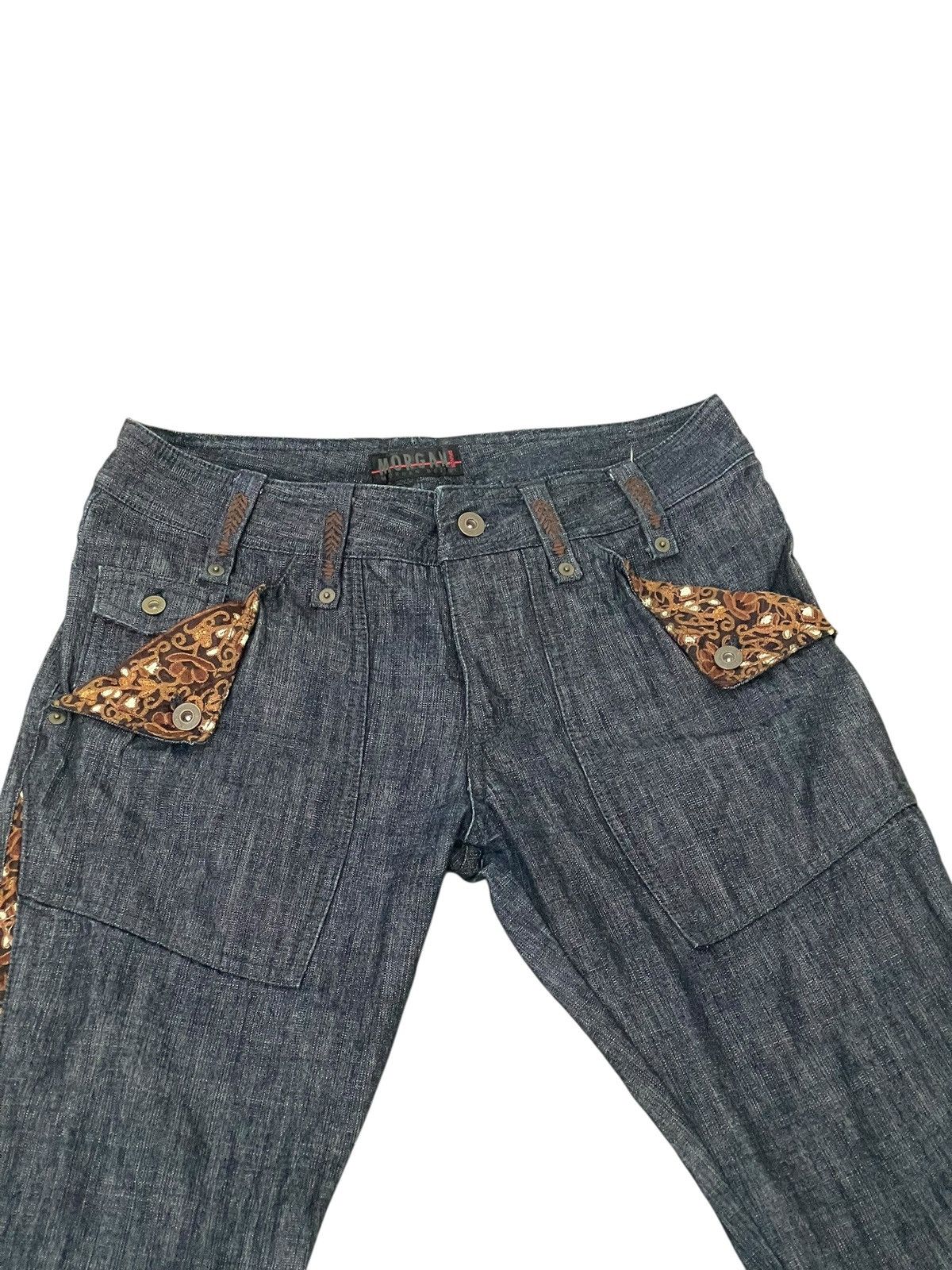 Hysteric Glamour Flare Jeans Morgan Homme Japan Hard Denim Boot Cut 1🟦6 Size US 31 - 8 Thumbnail