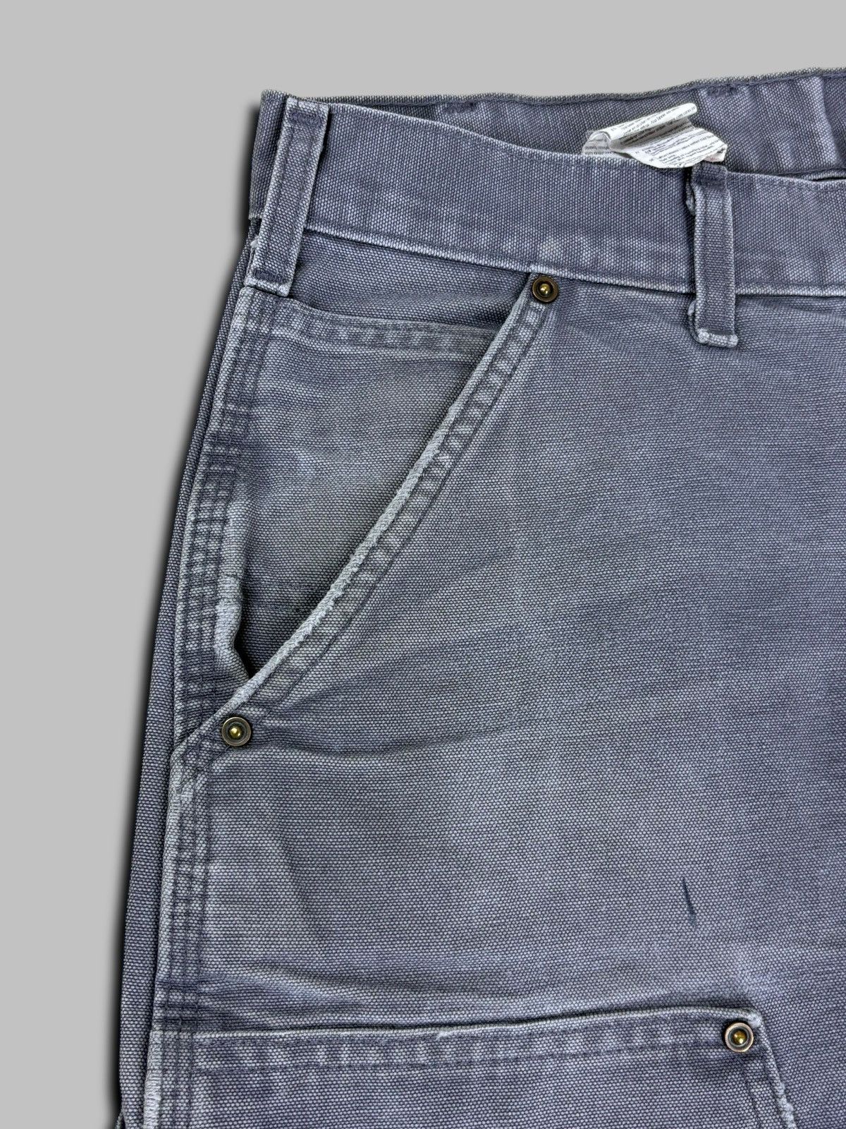 Carhartt Carhartt Distressed Double Knee Pants Workwear Jeans Size US 34 / EU 50 - 6 Thumbnail