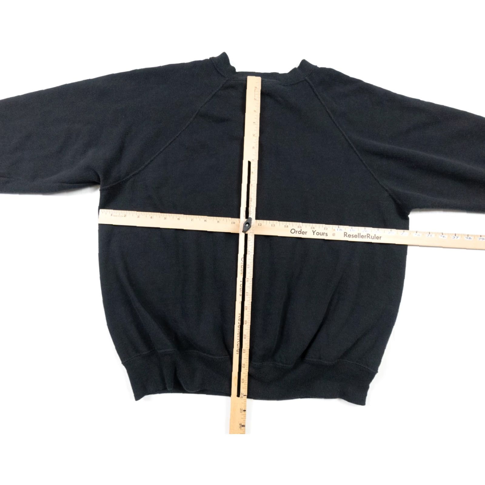 Vintage VINTAGE Bassett-Walker Sweatshirt Shirt Adult Large Black Eagle River Wisconsin 90s Logo Mens Size US L / EU 52-54 / 3 - 6 Thumbnail