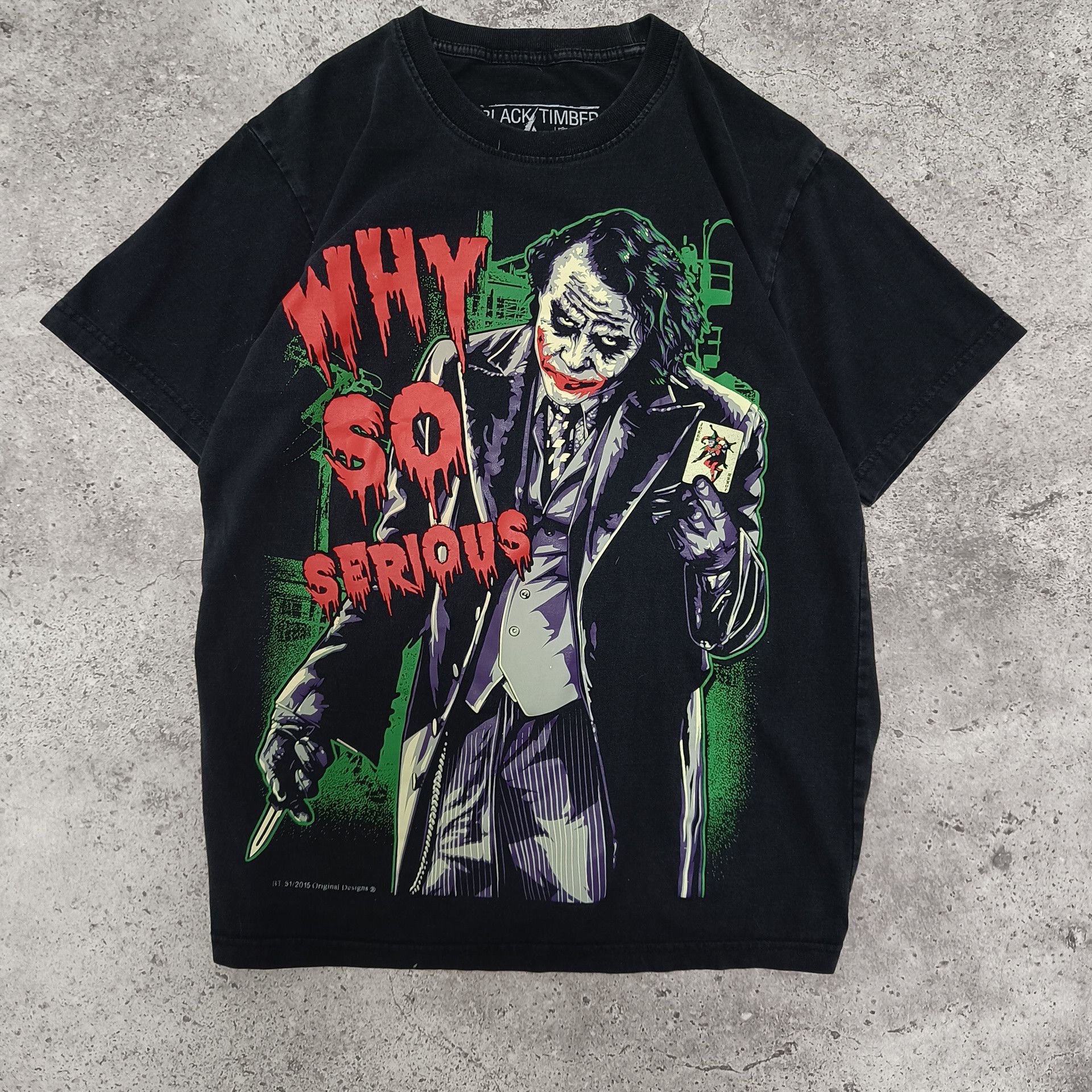 DC Comics × Vintage Joker “Why So Serious” Tee Size US M / EU 48-50 / 2 - 2 Thumbnail