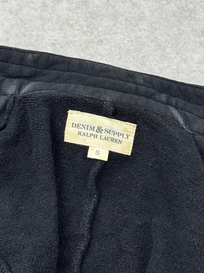 Polo Ralph Lauren 2010s Ralph Lauren Black Avant-Garde Officer Jacket Size S / US 4 / IT 40 - 11 Thumbnail
