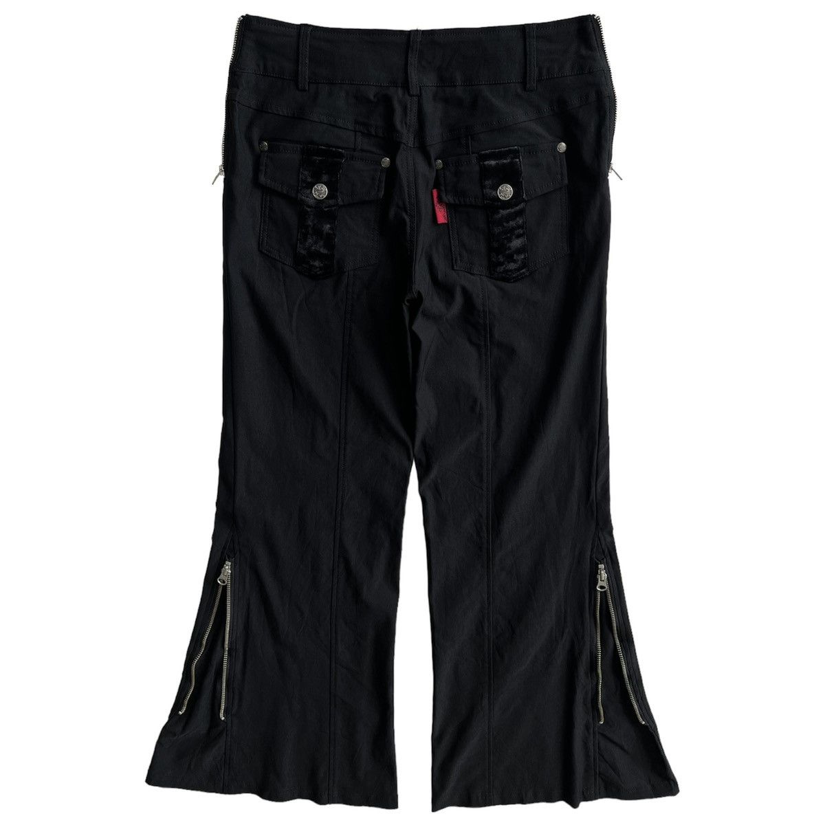 If Six Was Nine × Japanese Brand × Le Grande Bleu (L.G.B.) OZZ ON GOTHIC PANTS SIDE ZIP Size 26" / US 2 / IT 38 - 9 Thumbnail