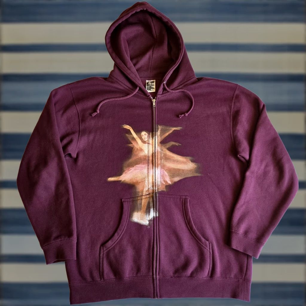 basketcase gallery Basketcase Gallery Red Leopard Print Hoodie