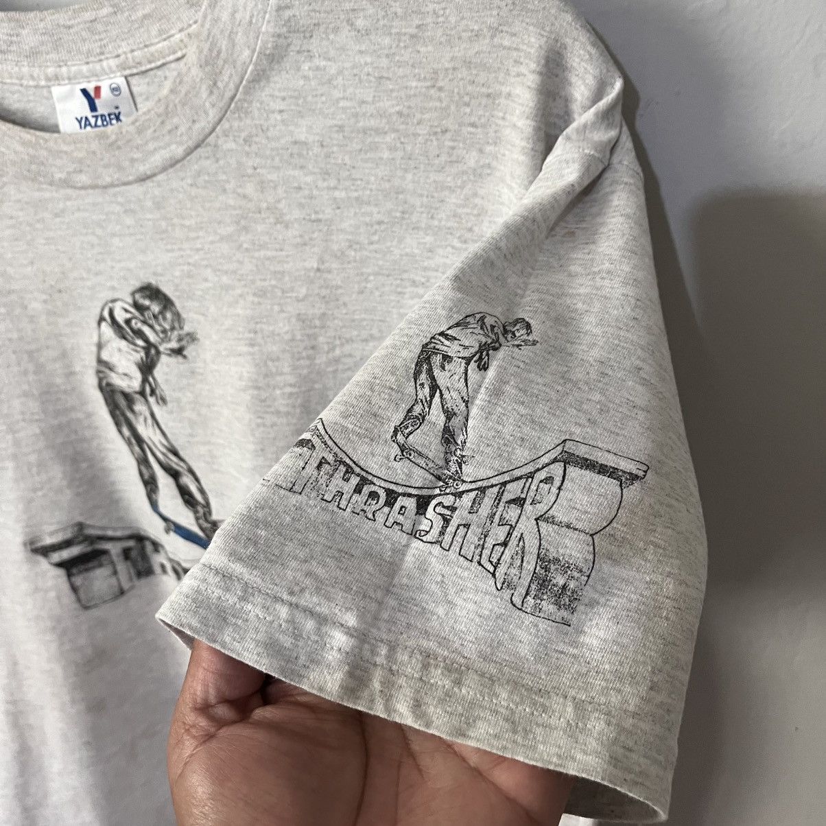 Thrasher × Vintage Vintage 1993 Thasher Bootleg Tee Size US L / EU 52-54 / 3 - 3 Thumbnail