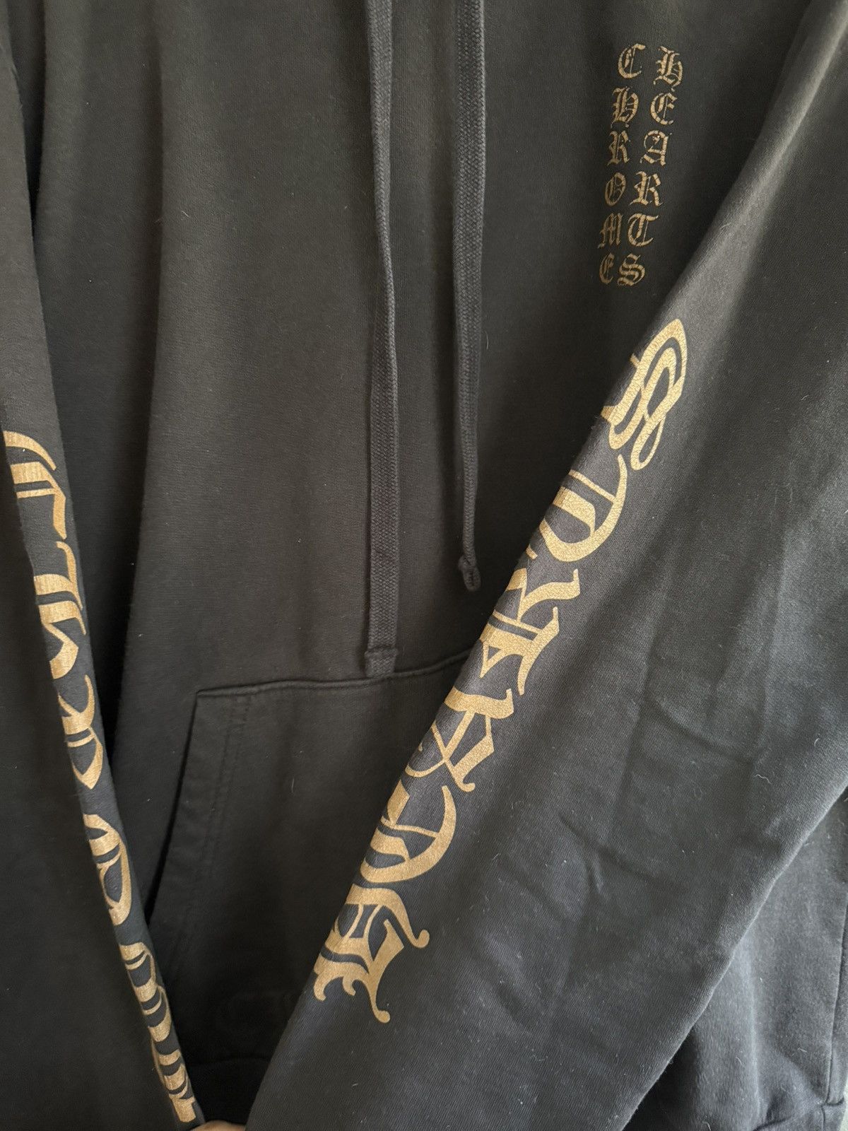 Chrome Hearts Chrome hearts Vertical Fuck you hoodie Size US M / EU 48-50 / 2 - 2 Thumbnail