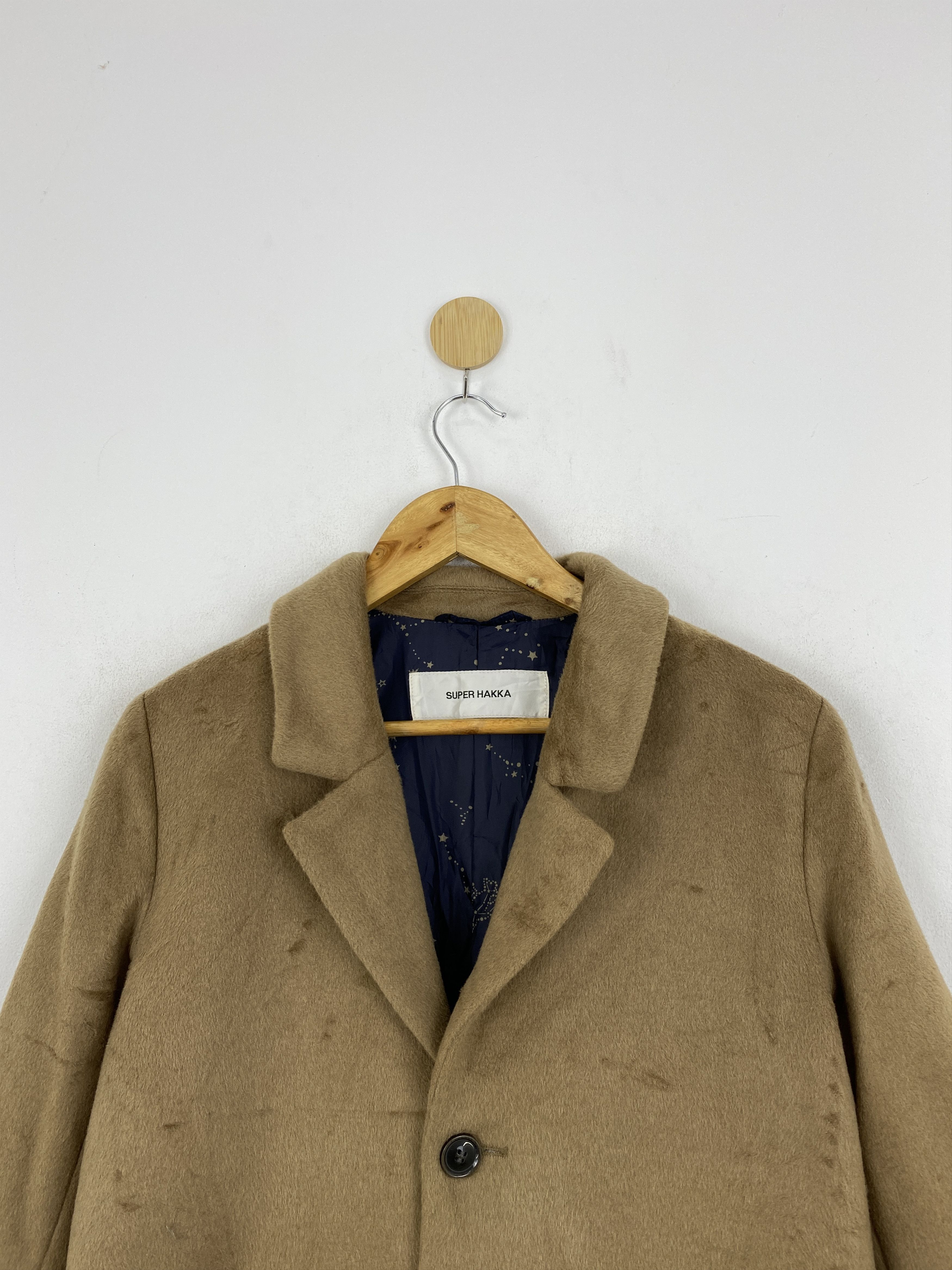 Japanese Brand Vtg Japan Brand Single Breasted Peacoat Wool Jacket JA0060 Size US M / EU 48-50 / 2 - 4 Thumbnail