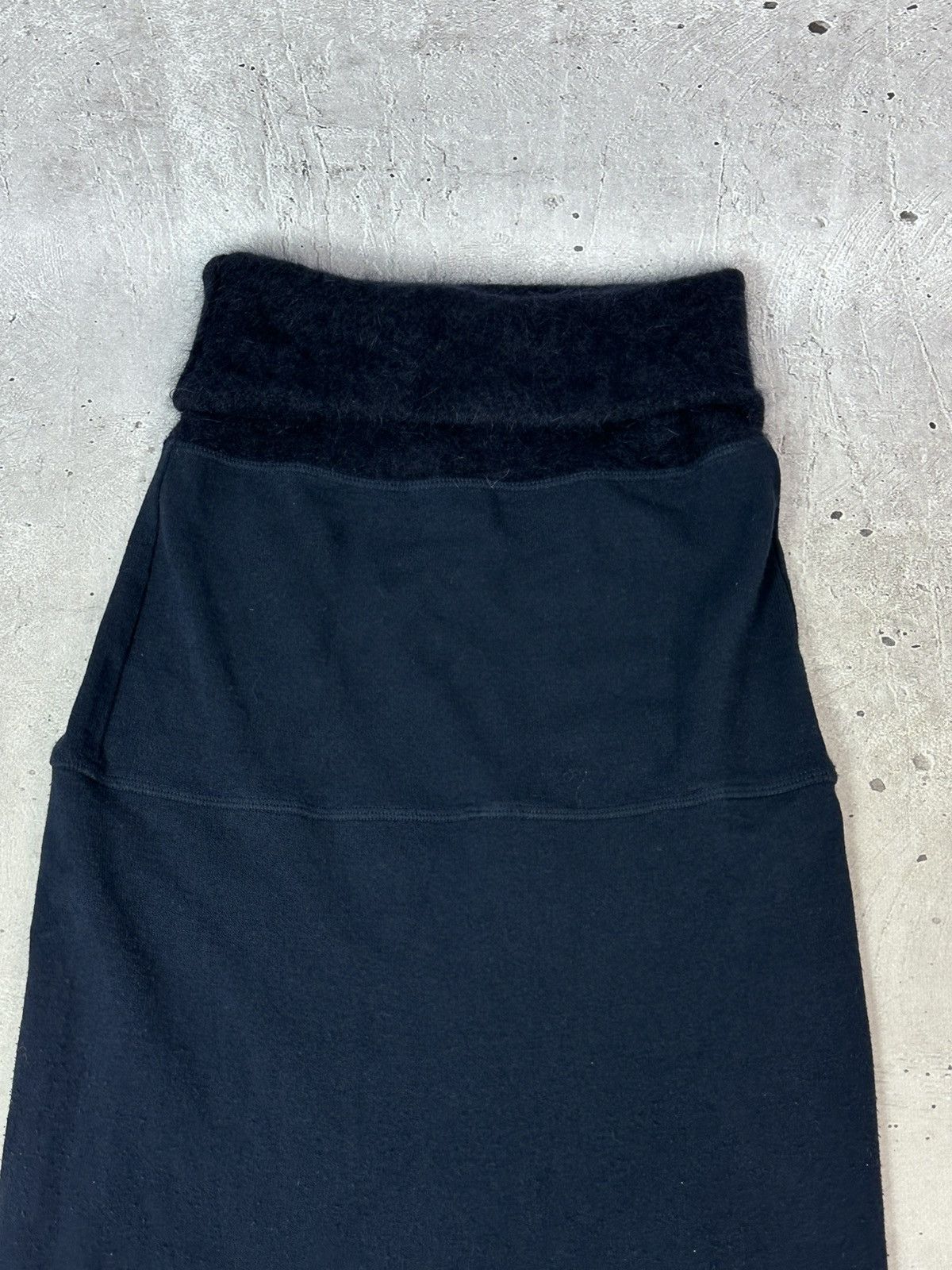 Sarah Pacini Sarah Pacini Angora Collar Blue Straight Sleeveless Dress Size ONE SIZE - 5 Thumbnail