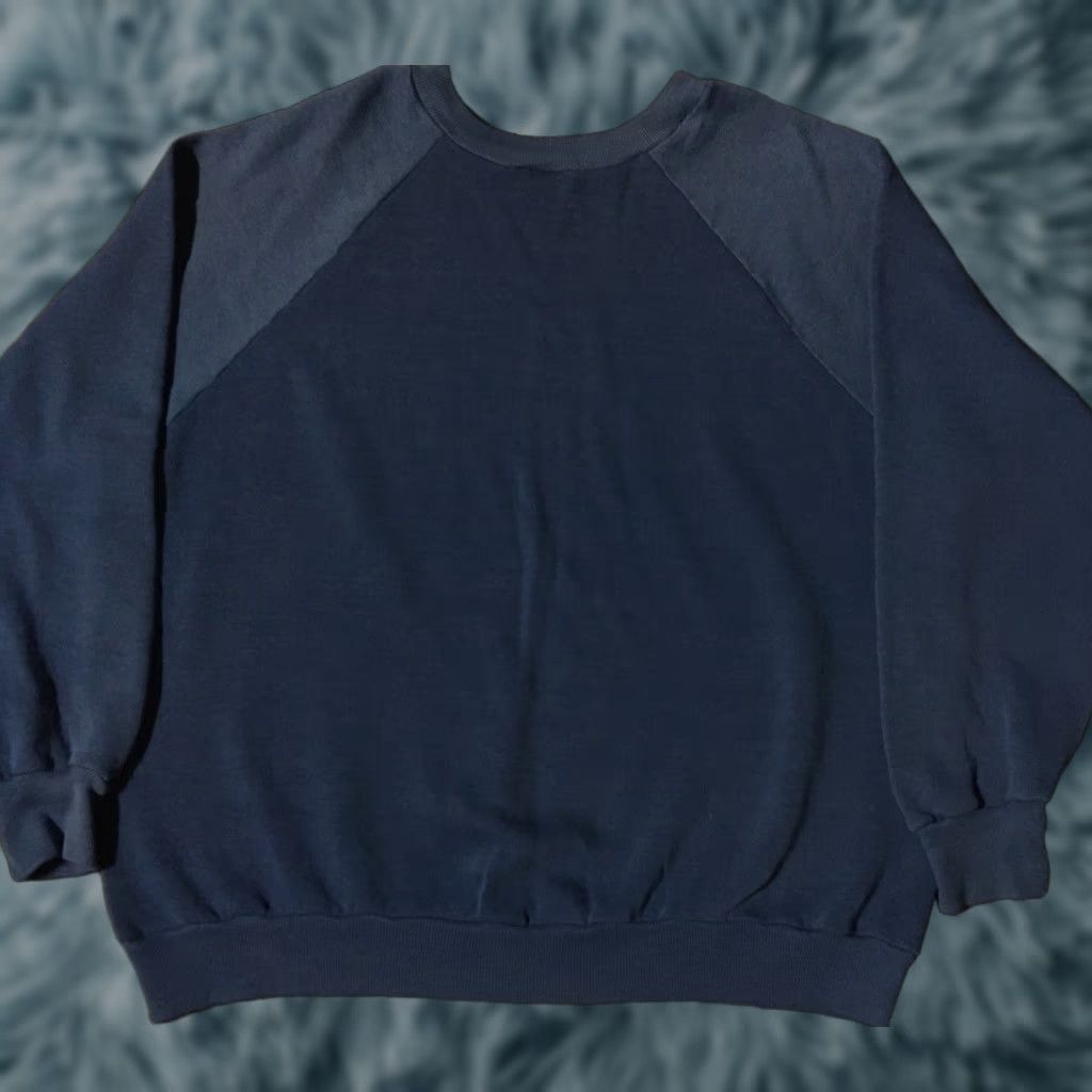 Vintage VINTAGE Sportswear Hoodie Mens S Blue 90s Grunge Punk Biker Track & Field College USA Shirt Size US S / EU 44-46 / 1 - 1 Thumbnail