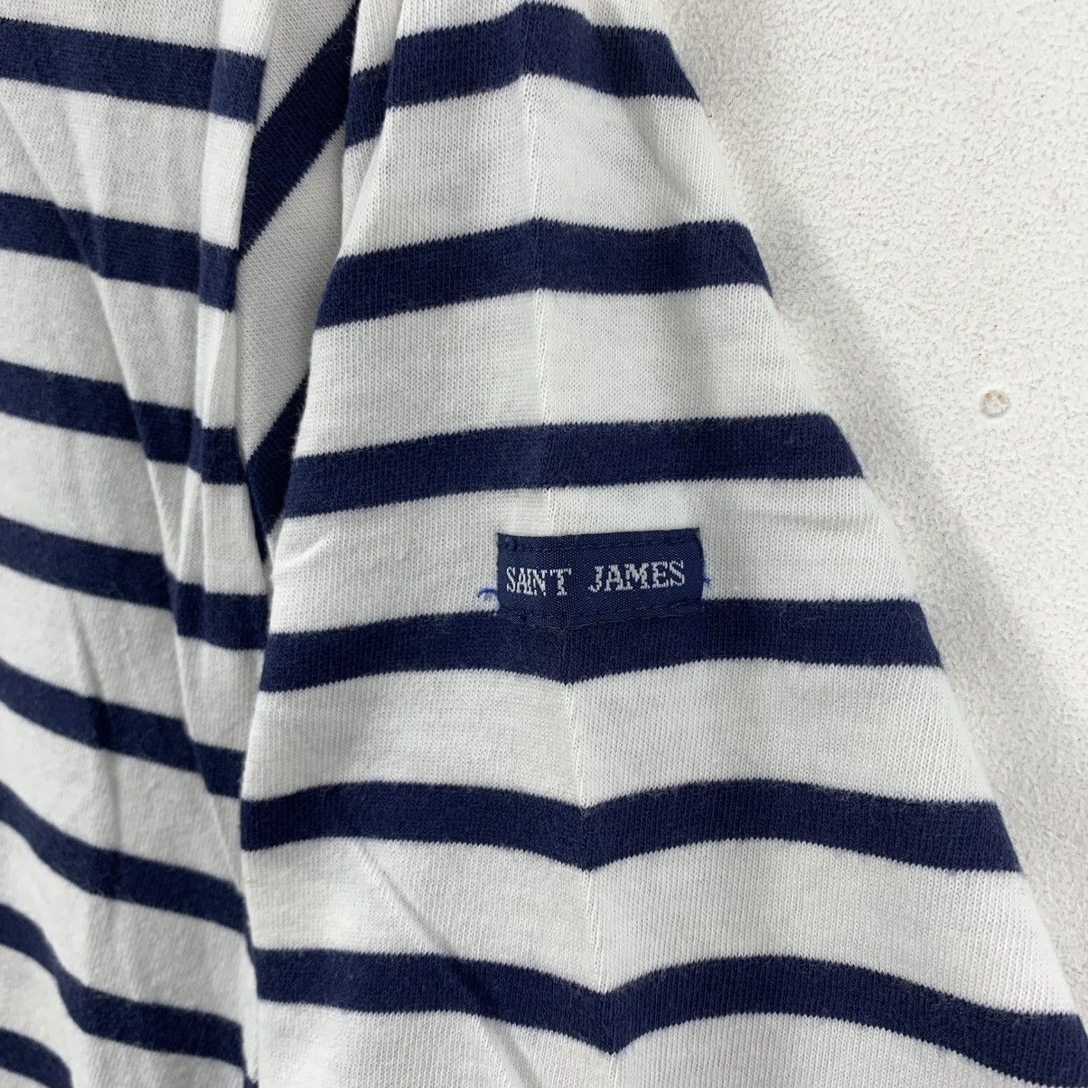 Saint James SAINT JAMES Depuis 1889 France Stripes Short Sleeve Tshirt Size US S / EU 44-46 / 1 - 4 Thumbnail