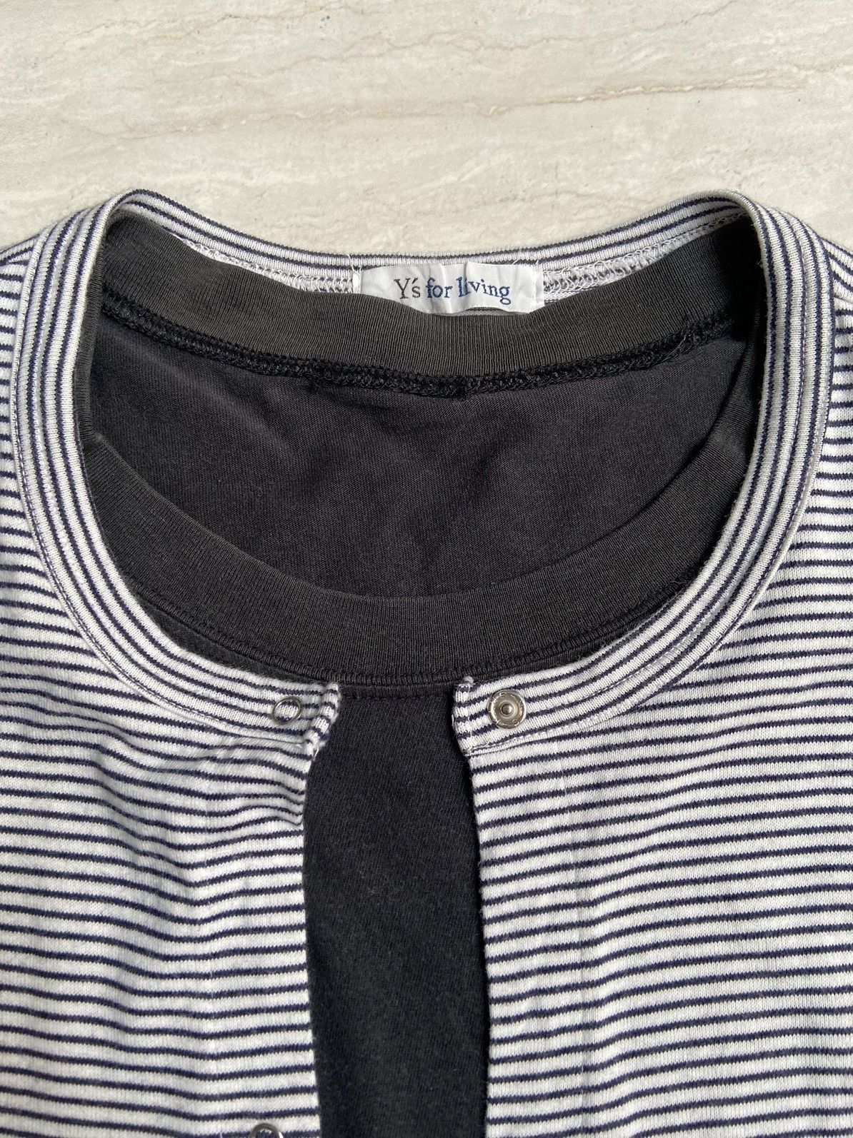 Y's × Yohji Yamamoto Y’S FOR LIVING T-shirt Cardigan Size US S / EU 44-46 / 1 - 11 Thumbnail