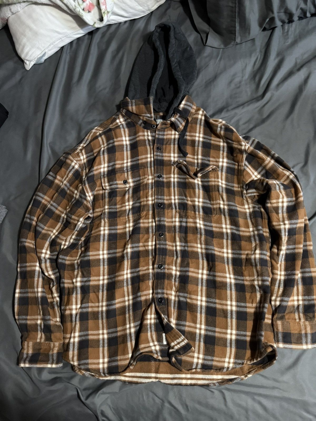 Heavyweight Flannel w/ Removable Hood