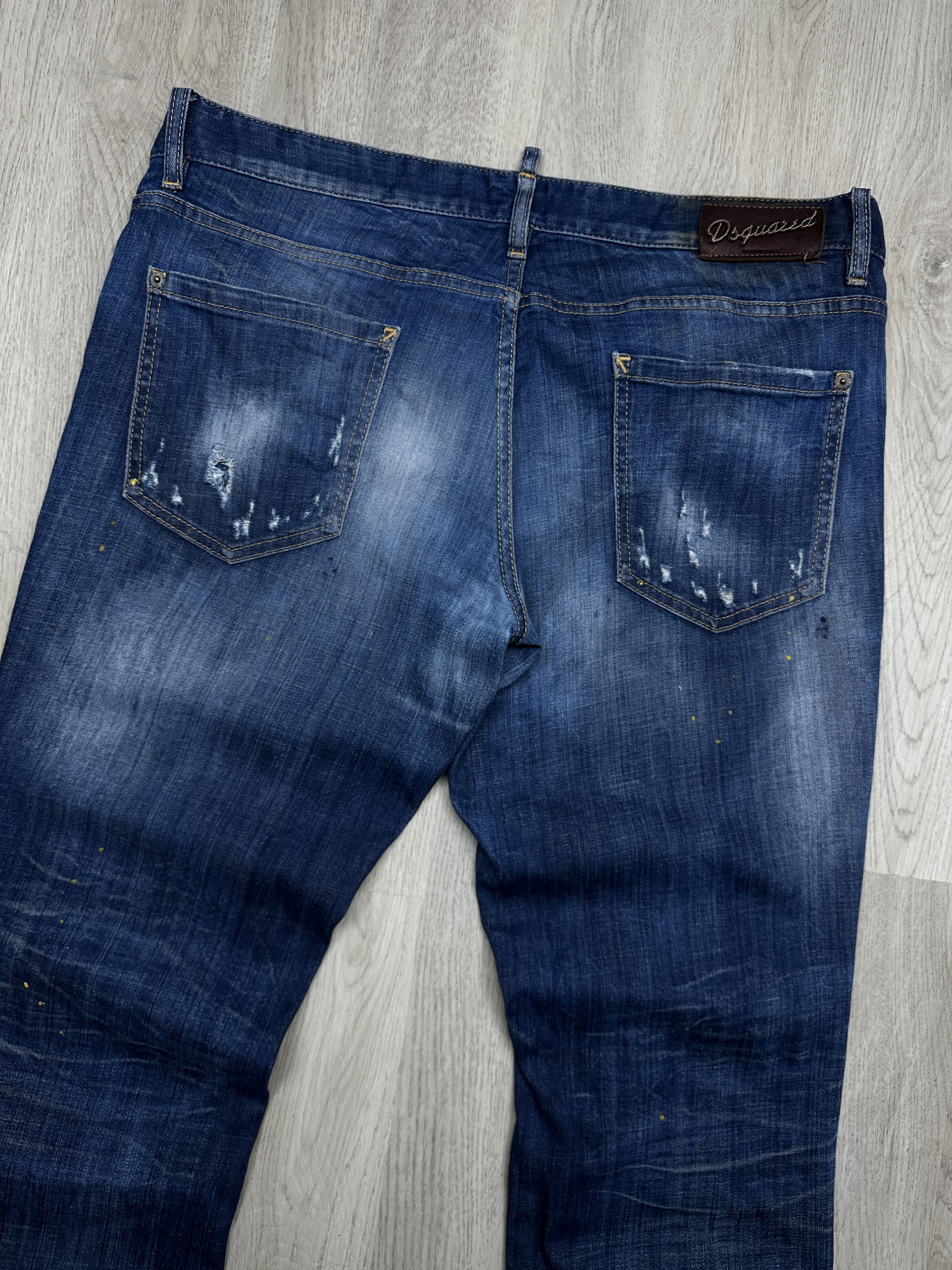 Dsquared2 DSquared2 Mens Distressed Denim Pant Jeans Size US 38 / EU 54 - 7 Thumbnail