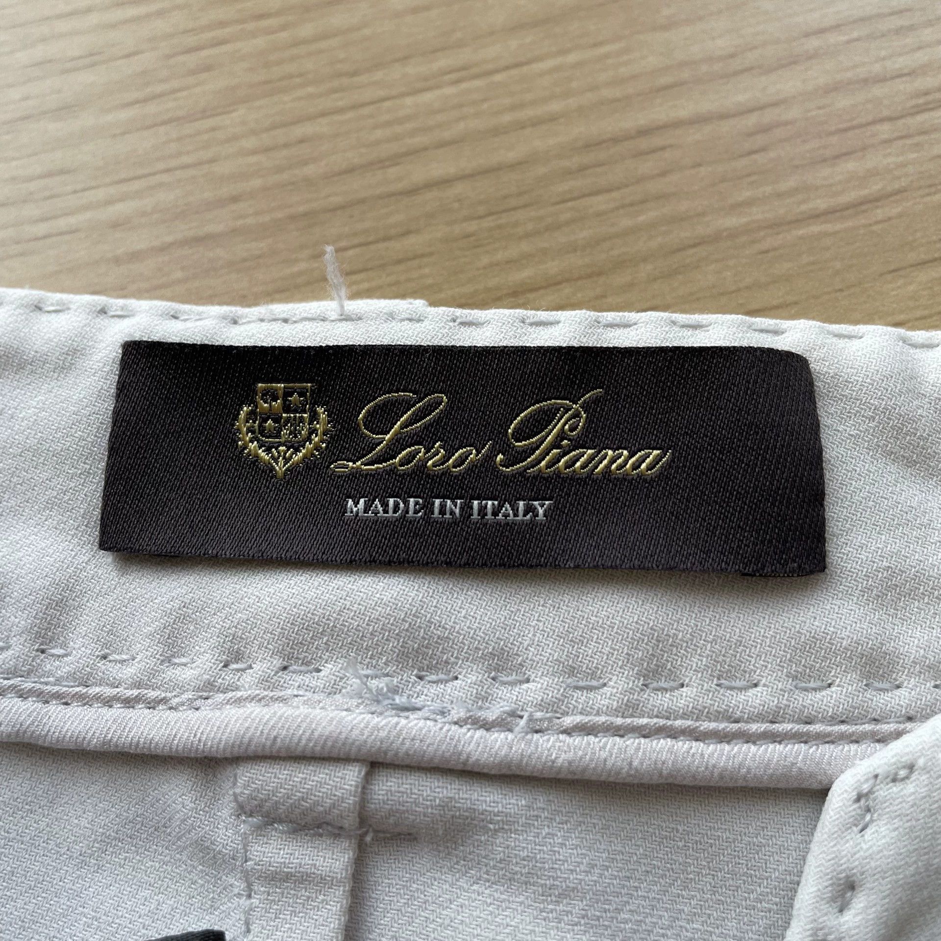 Loro Piana Loro Piana 99 New Off-White Chinos Women's 38 Size 26" / US 2 / IT 38 - 4 Thumbnail