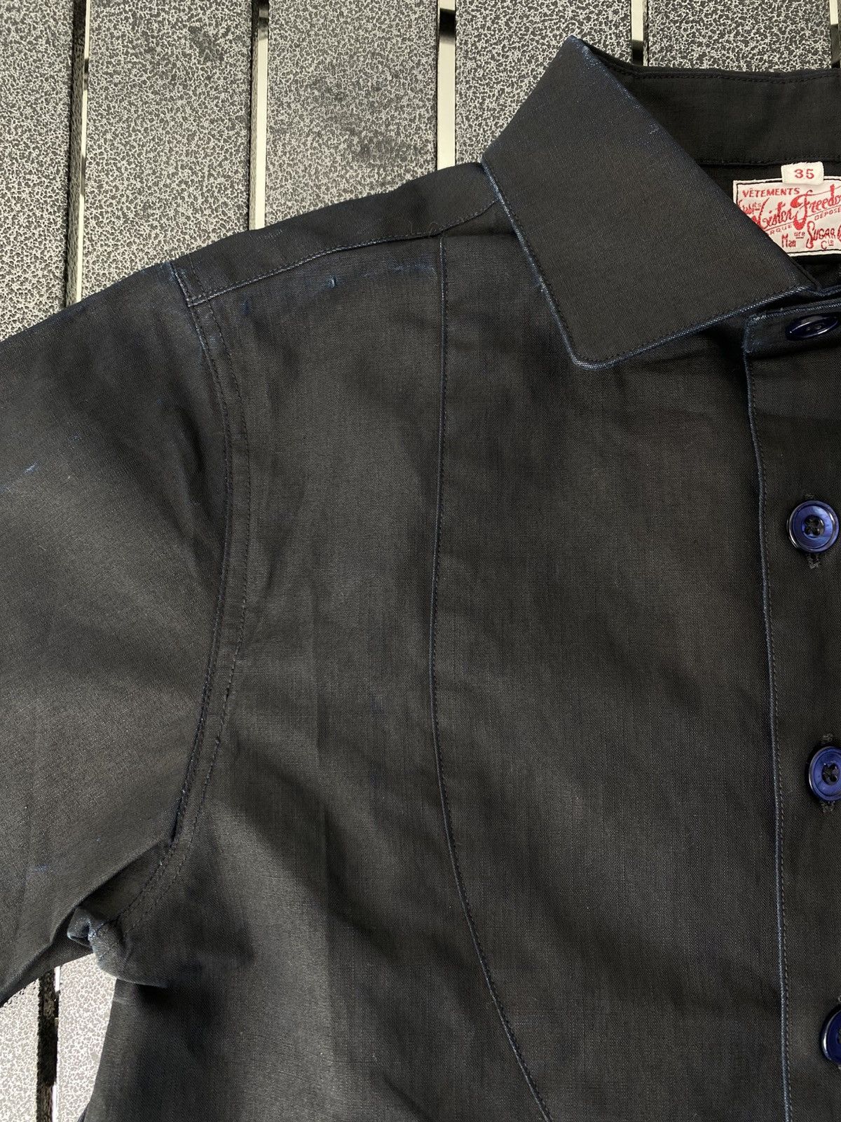 Mister Freedom × Sugar Cane Mister Freedom Chemise Bleu Villate Pullover Button up Shirt Size US XS / EU 42 / 0 - 12 Thumbnail