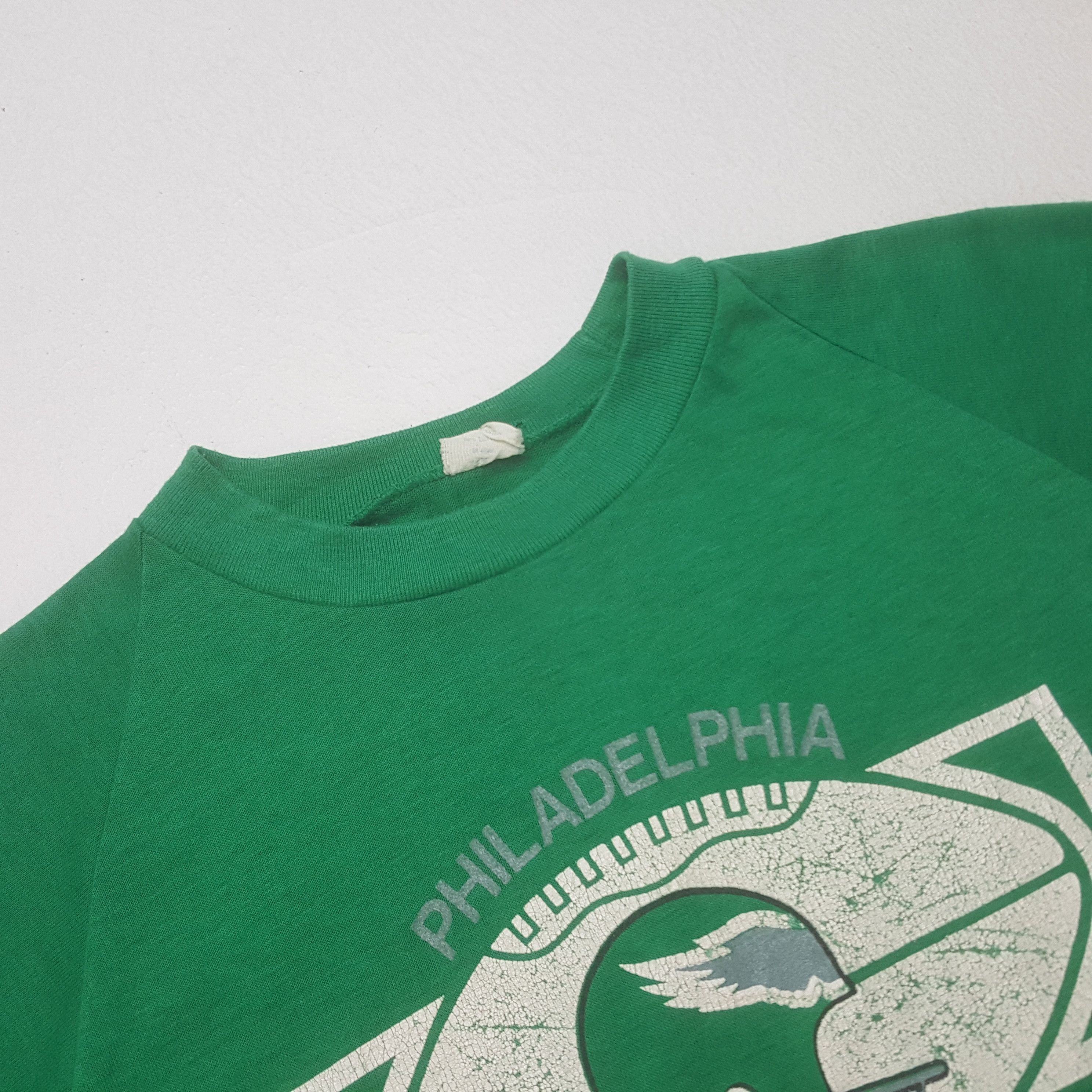 NFL × Vintage Vintage 90's Philadelphia Eagles America Football NFL Tshirt Size US M / EU 48-50 / 2 - 4 Thumbnail